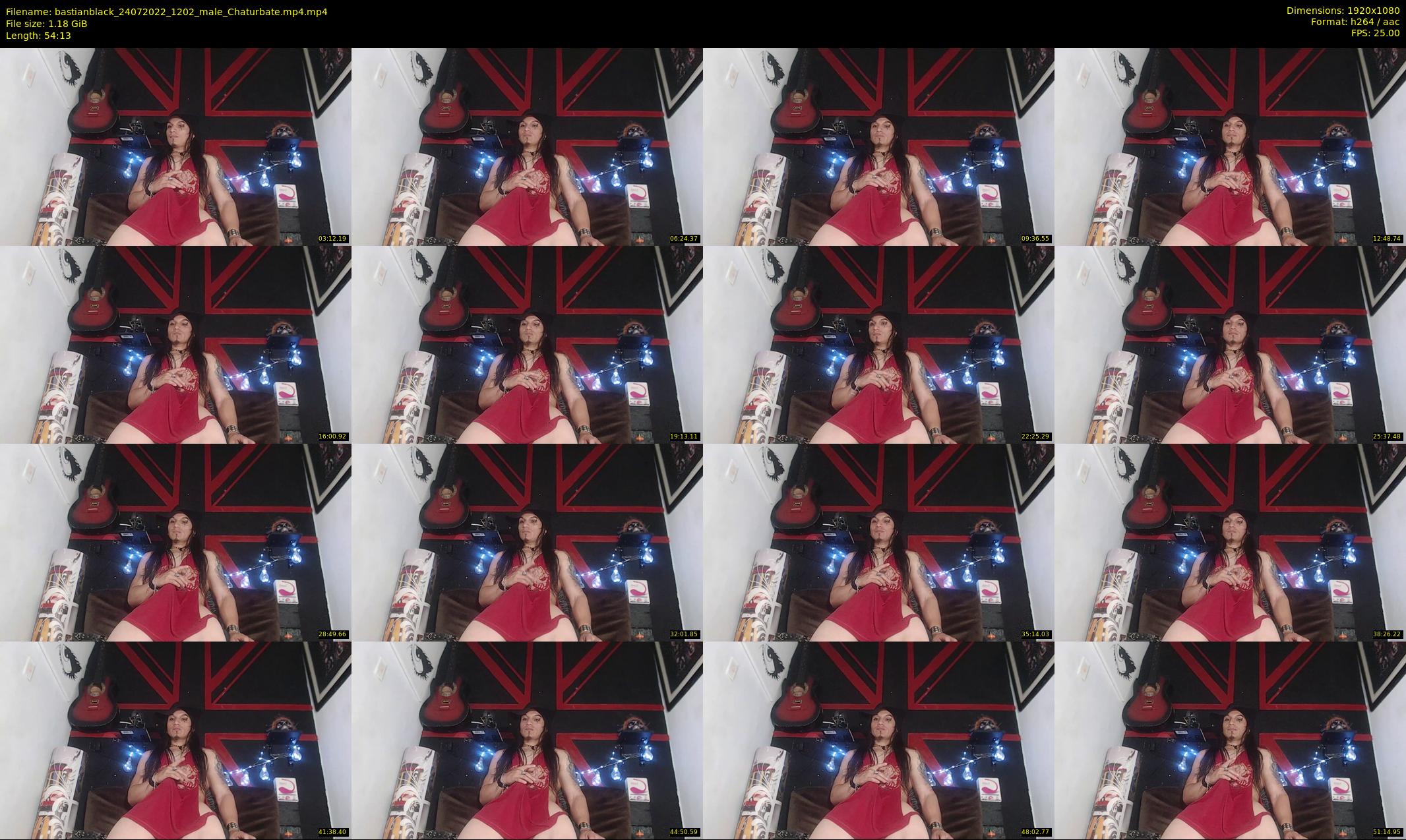 bastianblack — 55 minute Chaturbate male cam show recording, 1080p, Jul 24, 2022
