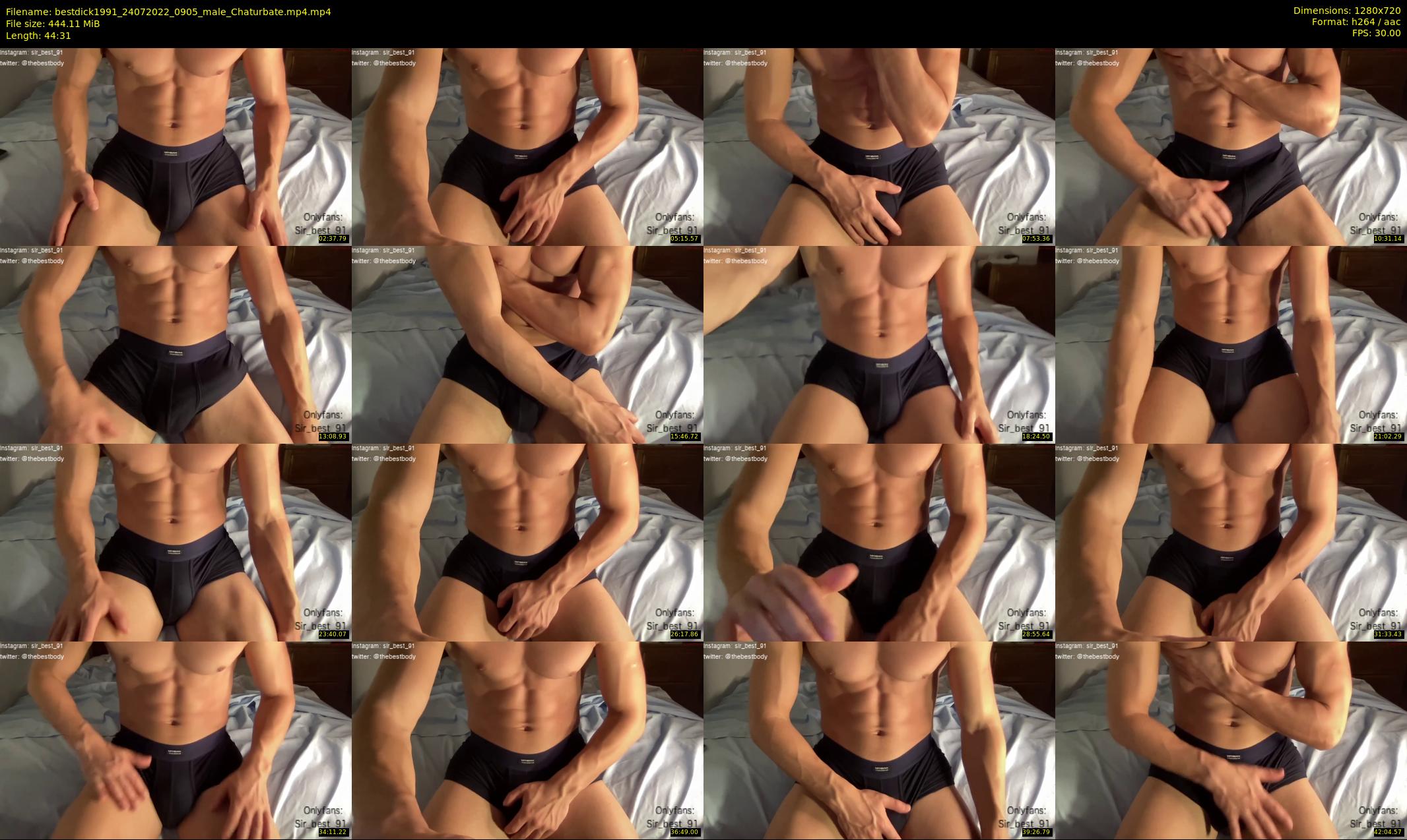 bestdick1991 — 45 minute Chaturbate male cam show recording, 720p, Jul 24, 2022
