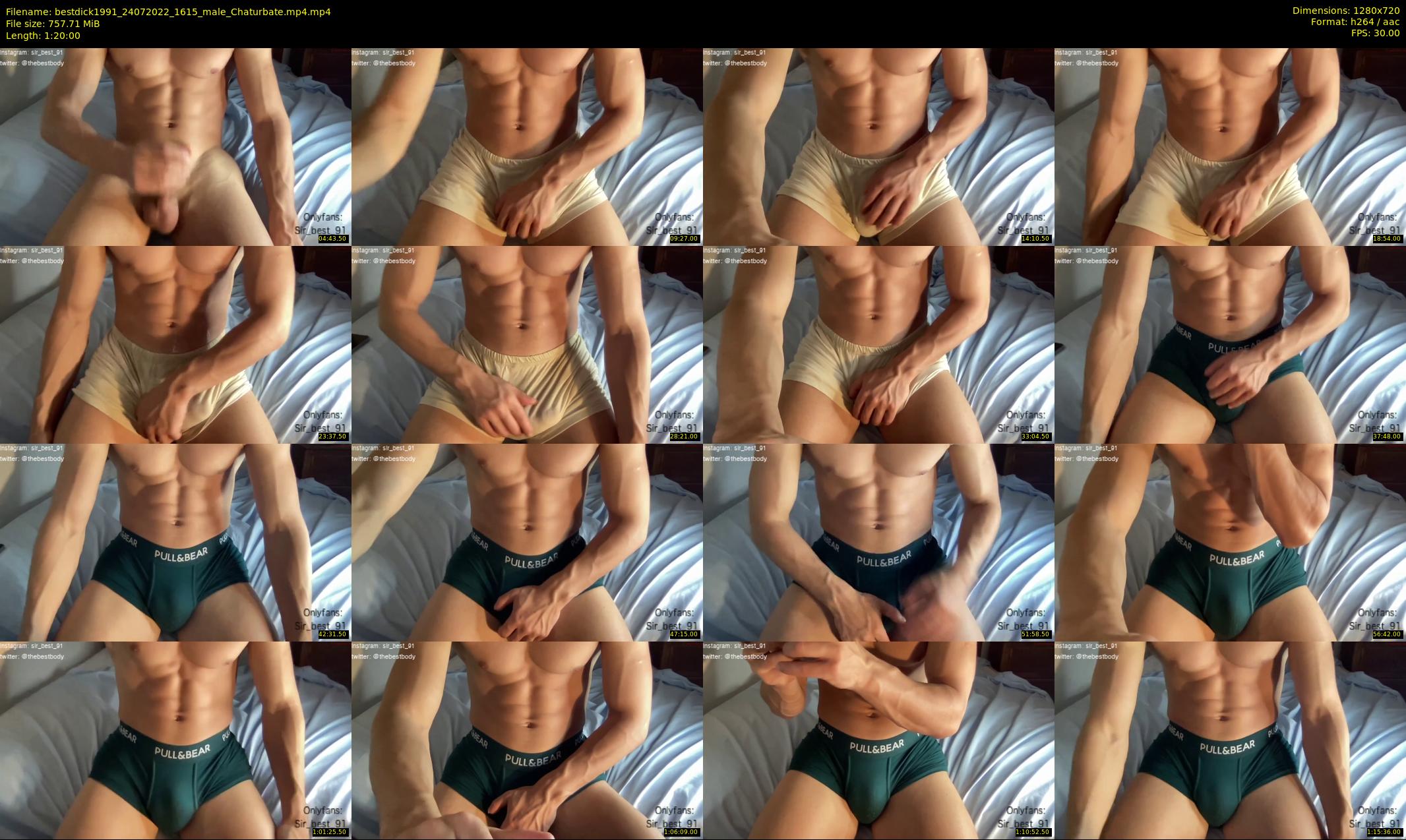 bestdick1991 — 80 minute Chaturbate male cam show recording, 720p, Jul 24, 2022