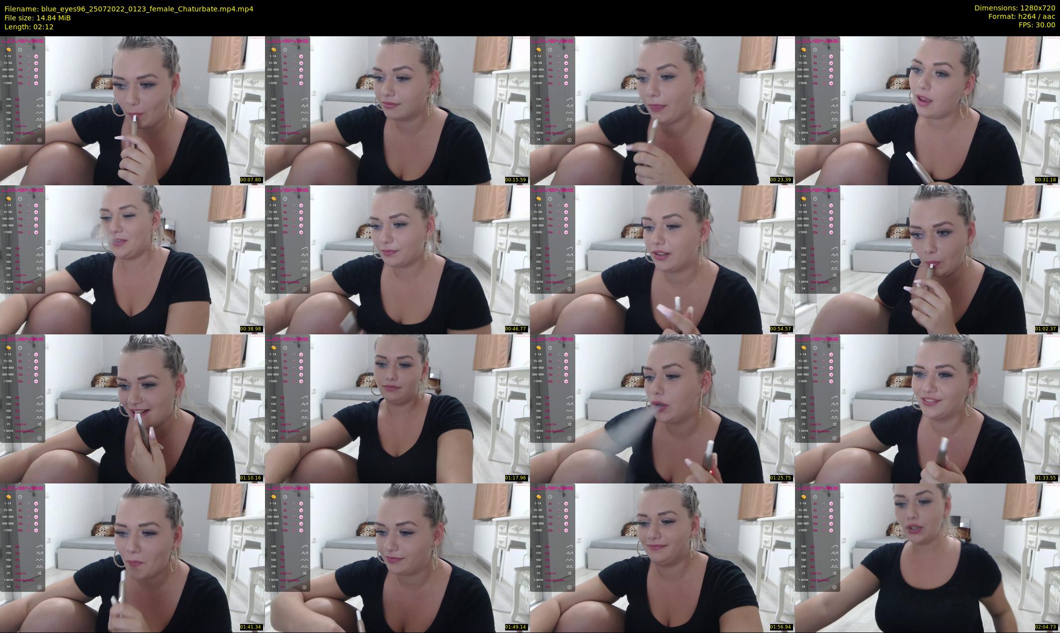 blue_eyes96 — 3 minute Chaturbate female cam show recording, 720p, Jul 25, 2022
