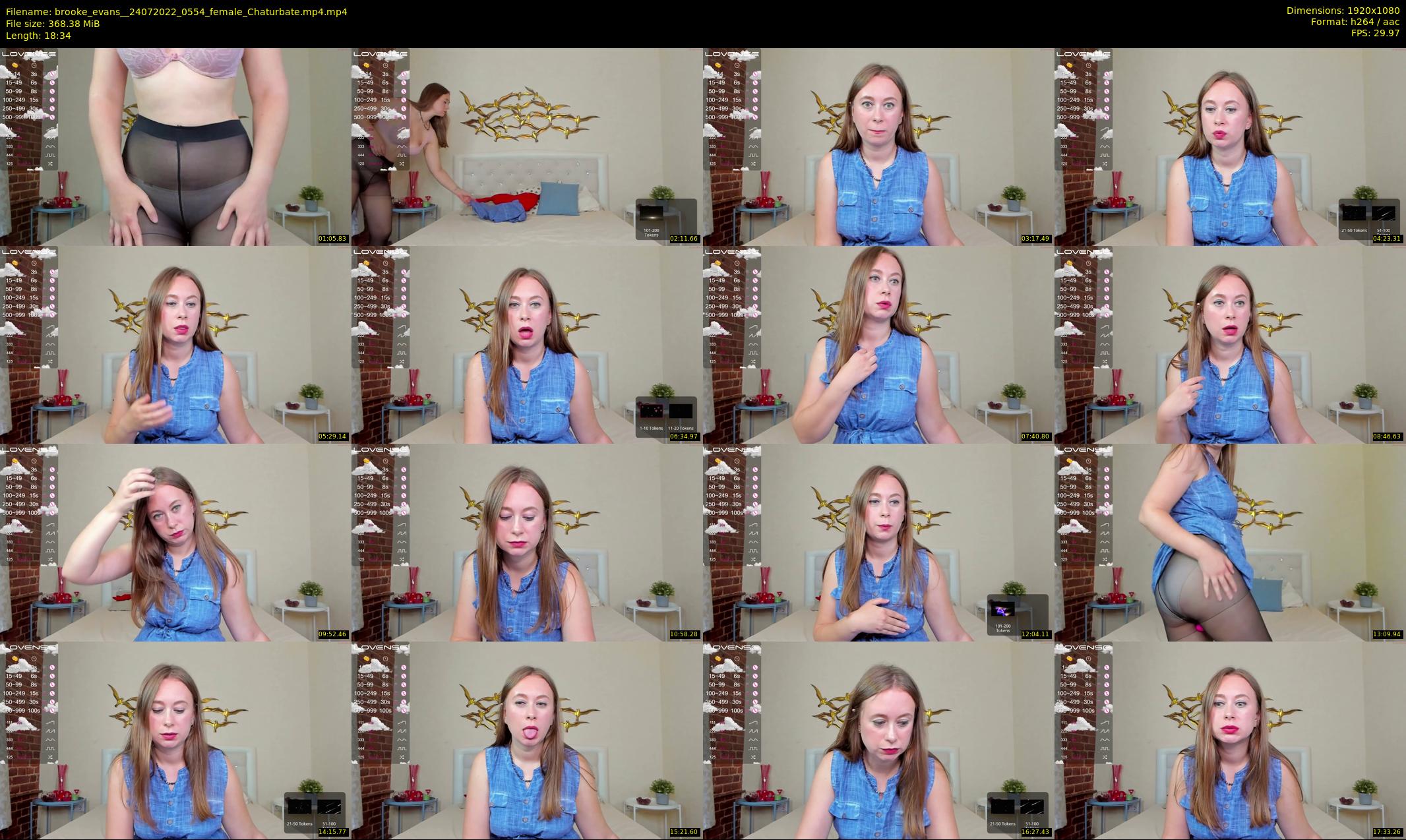 brooke_evans_ — 19 minute Chaturbate female cam show recording, 1080p, Jul 24, 2022