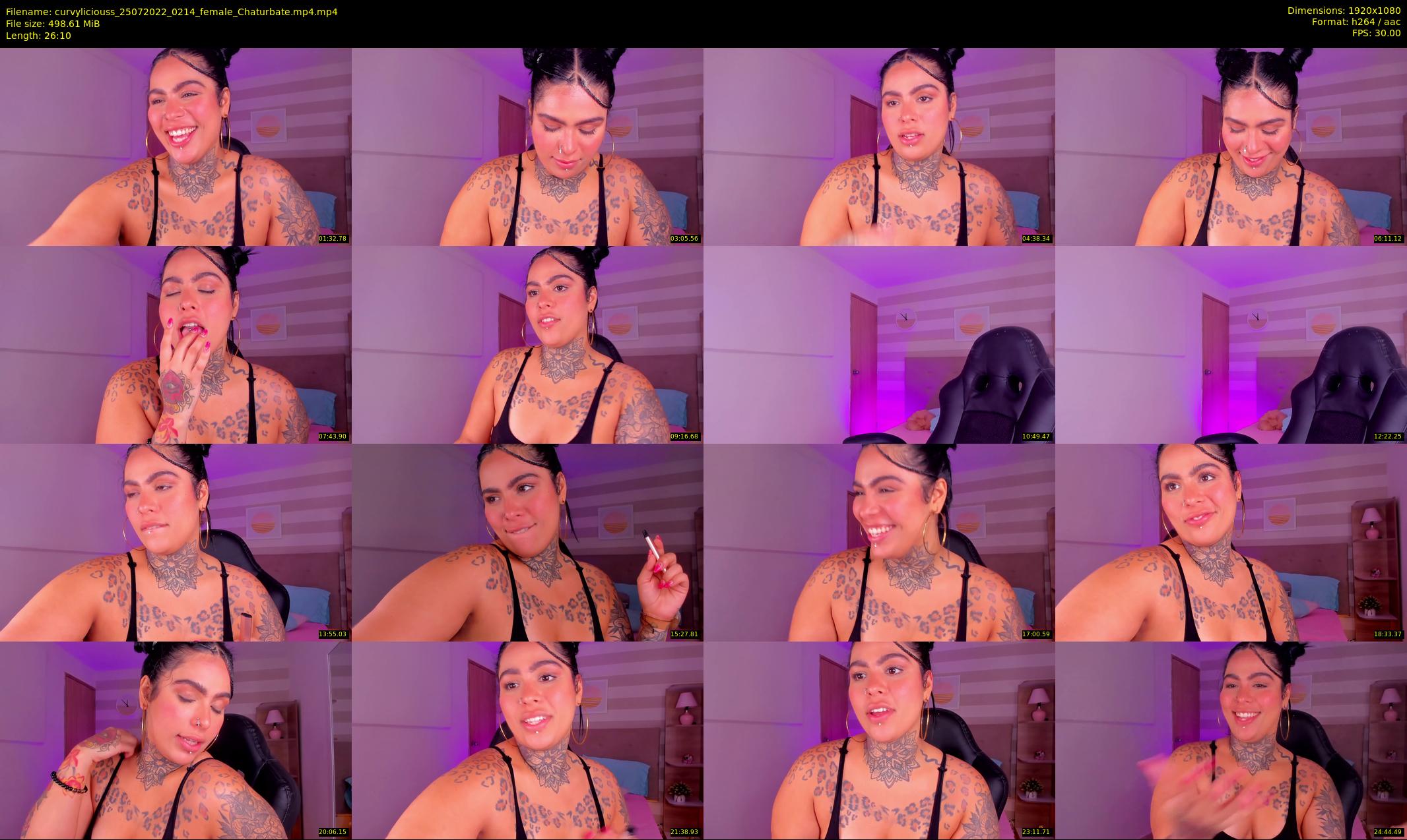 curvyliciouss — 27 minute Chaturbate female cam show recording, 1080p, Jul 25, 2022