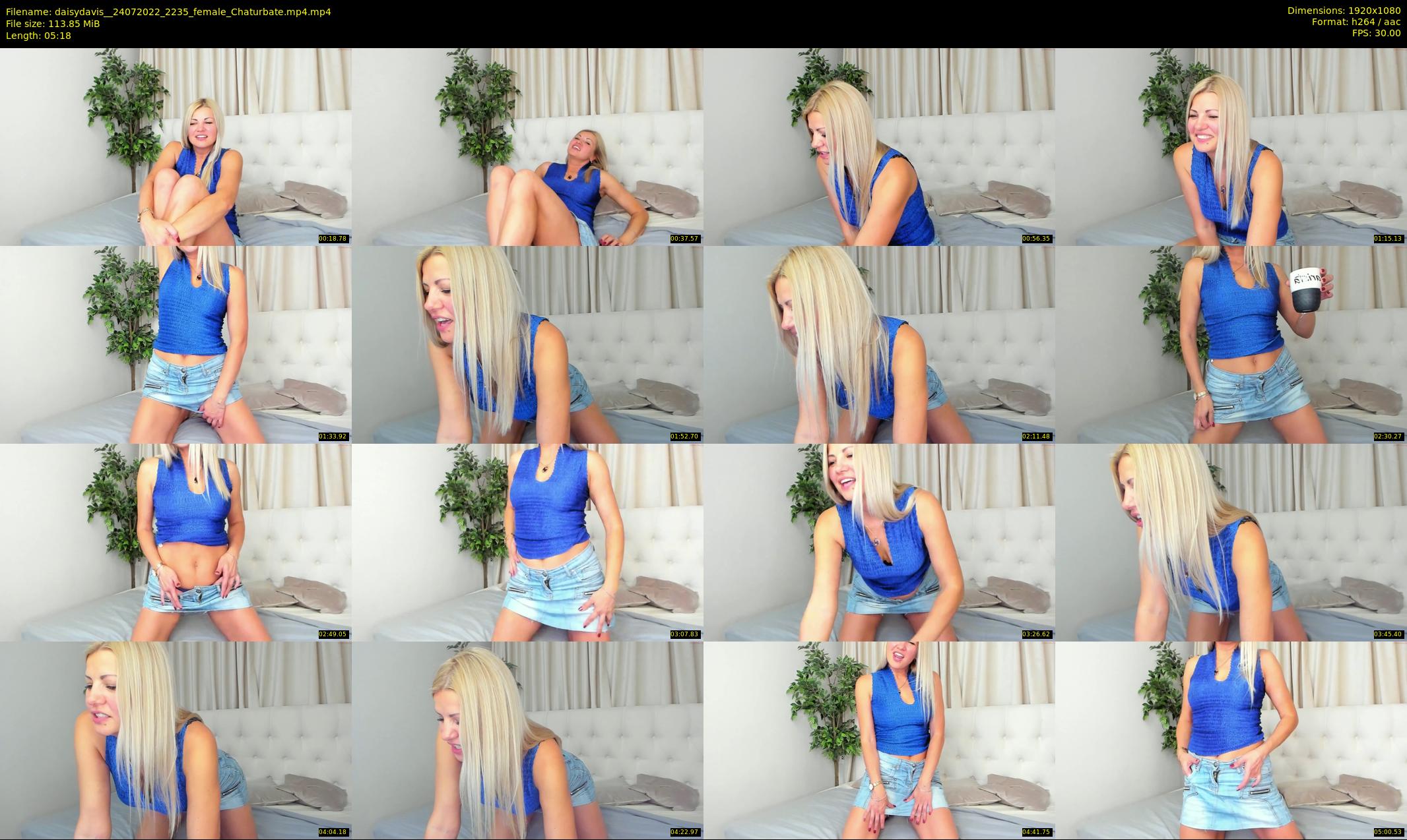 daisydavis_ — 6 minute Chaturbate female cam show recording, 1080p, Jul 24, 2022