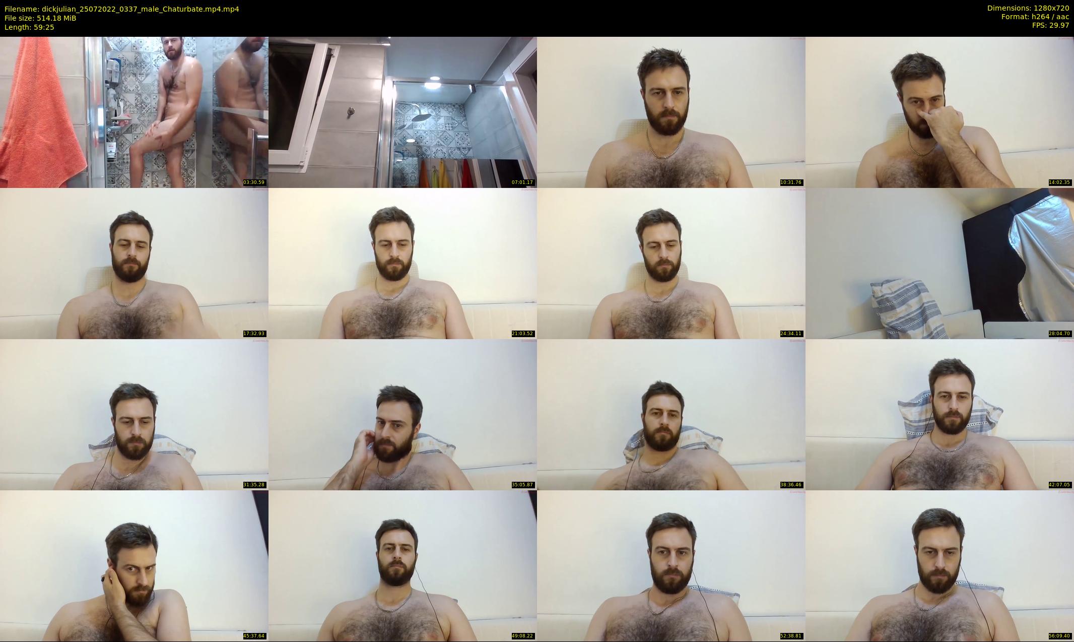 dickjulian — 60 minute Chaturbate male cam show recording, 720p, Jul 25, 2022