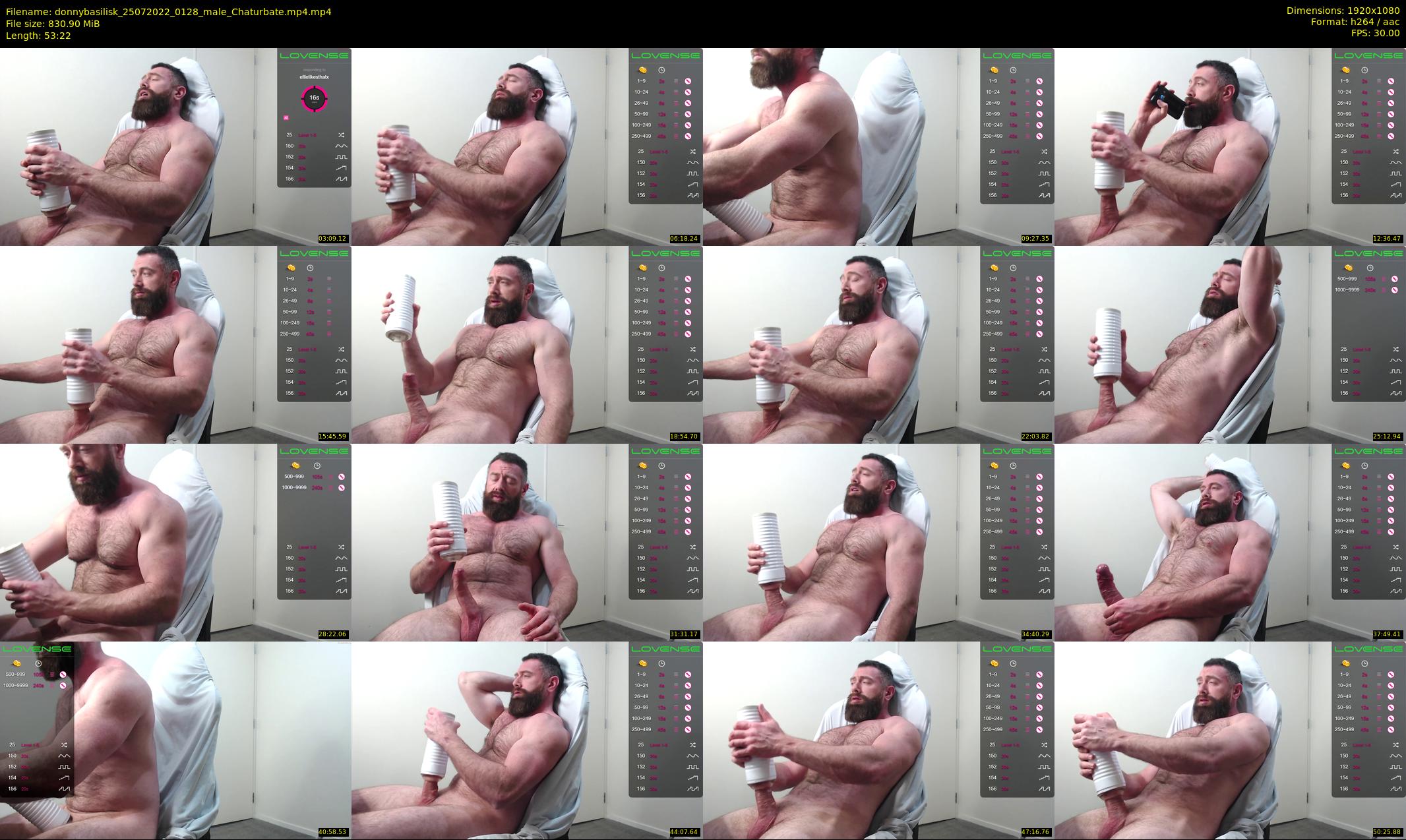 donnybasilisk — 54 minute Chaturbate male cam show recording, 1080p, Jul 25, 2022