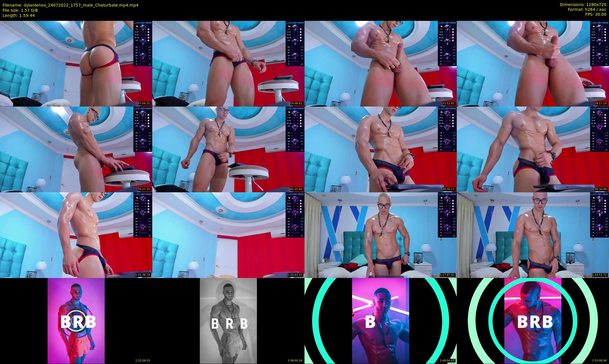 dylanlenox — 120 minute Chaturbate male cam show recording, 720p, Jul 24, 2022