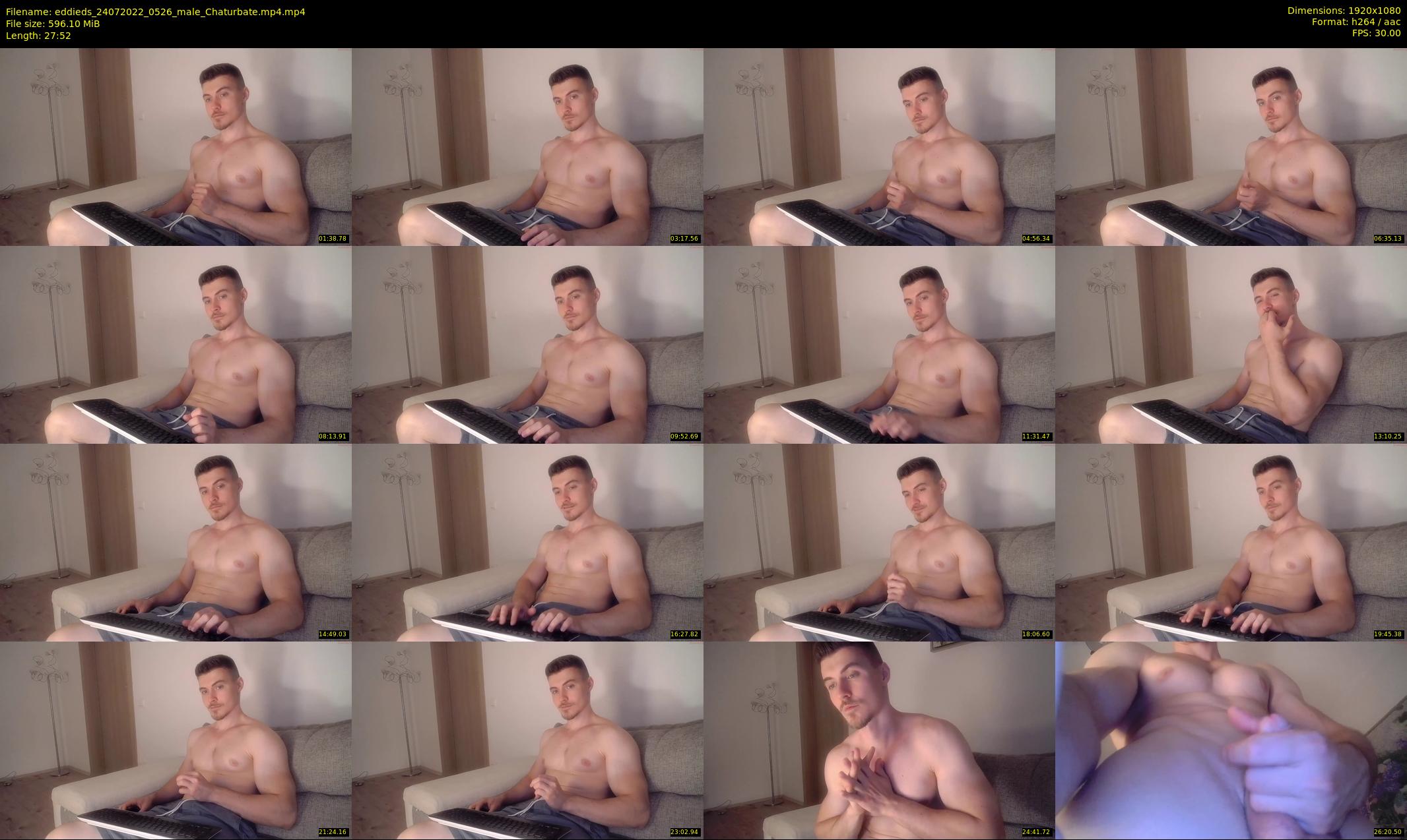 eddieds — 28 minute Chaturbate male cam show recording, 1080p, Jul 24, 2022
