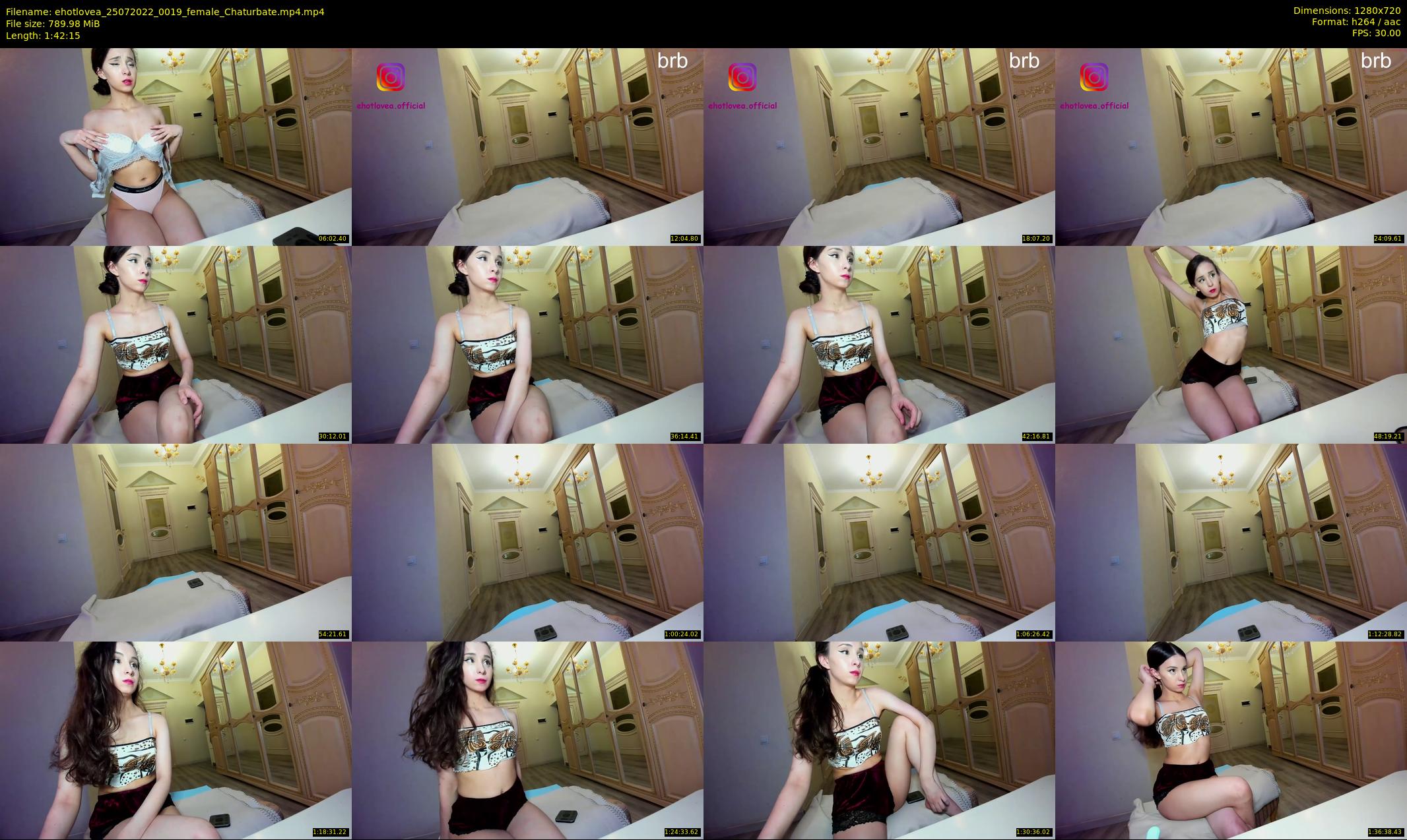 ehotlovea — 103 minute Chaturbate female cam show recording, 720p, Jul 25, 2022