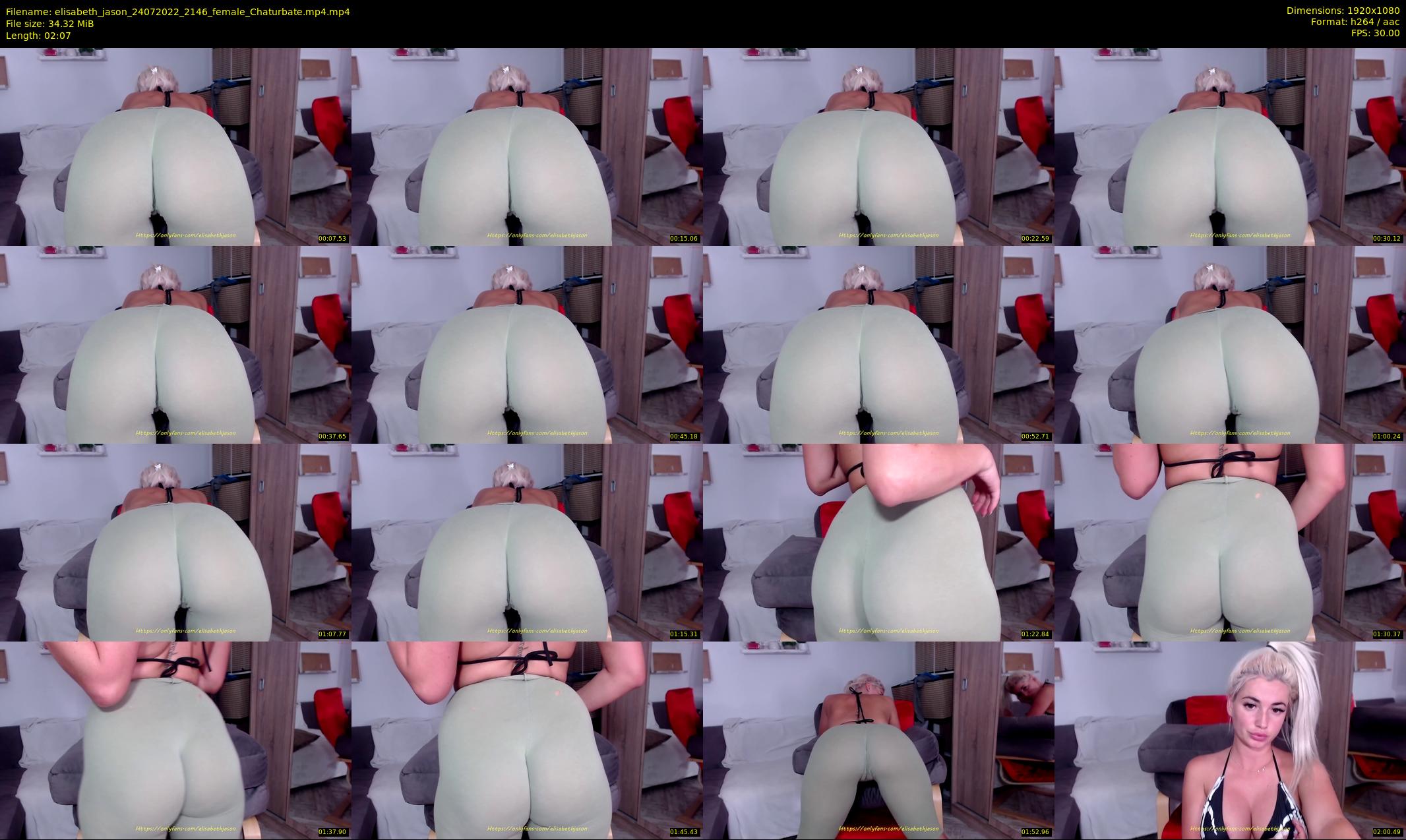 elisabeth_jason — 3 minute Chaturbate couple cam show recording, 1080p, Jul 24, 2022