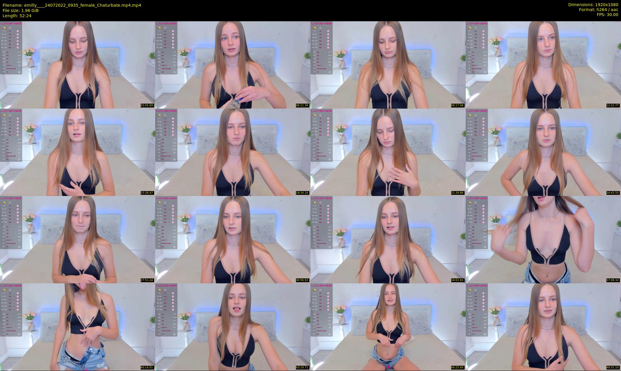 emilly___ — 53 minute Chaturbate female cam show recording, 1080p, Jul 24, 2022