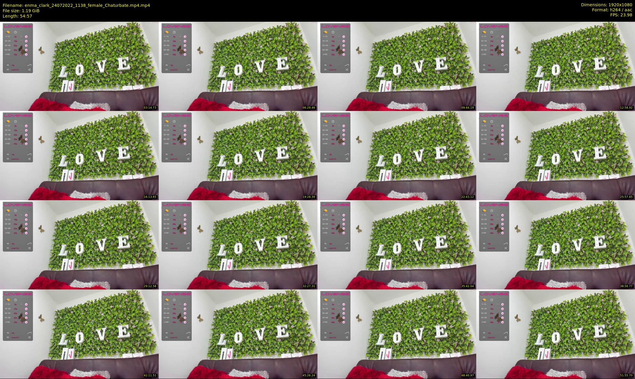 enma_clark — 55 minute Chaturbate female cam show recording, 1080p, Jul 24, 2022
