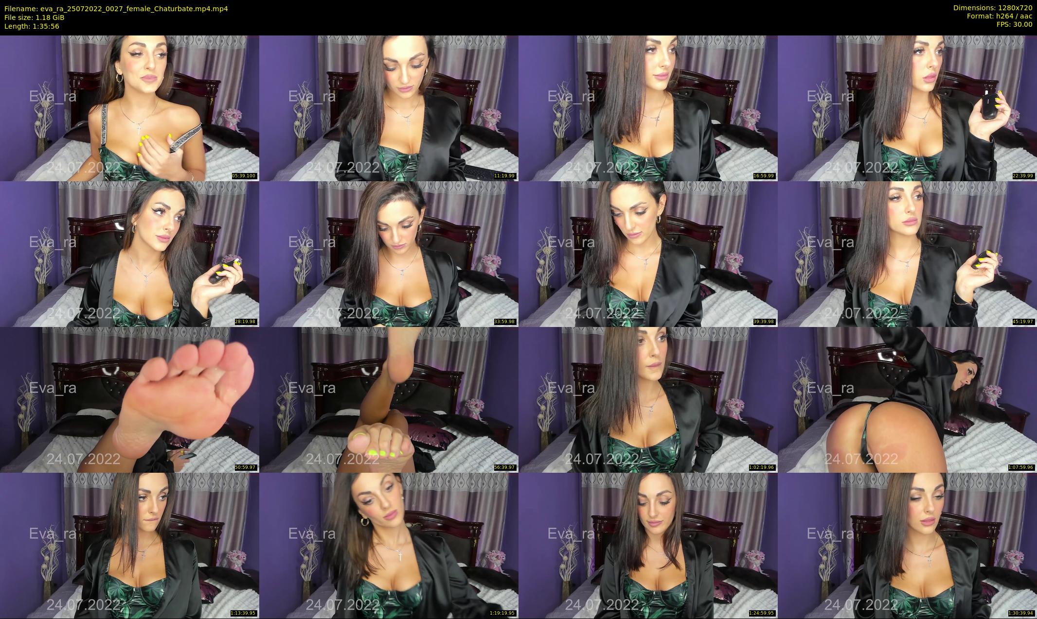 eva_ra — 96 minute Chaturbate female cam show recording, 720p, Jul 25, 2022