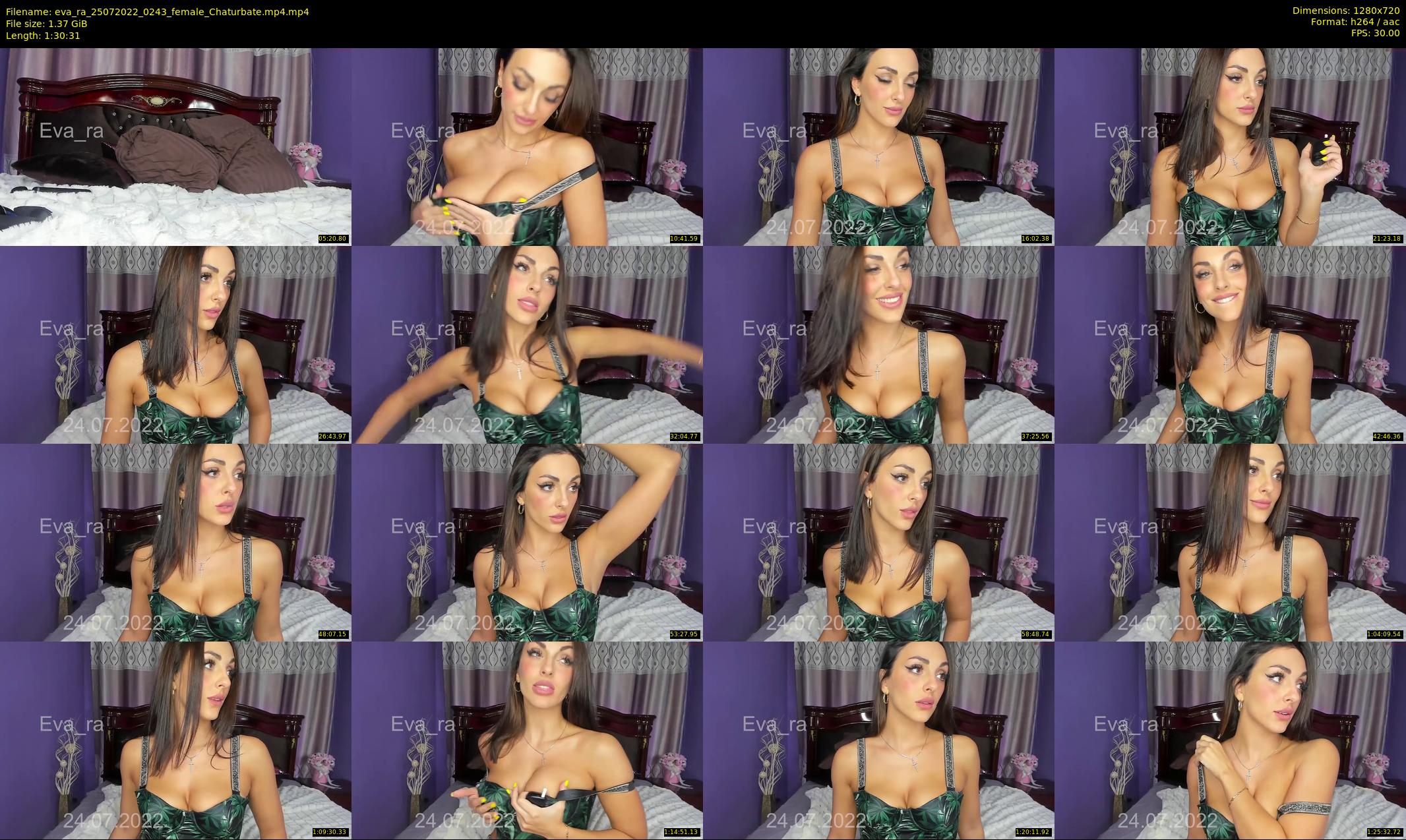 eva_ra — 91 minute Chaturbate female cam show recording, 720p, Jul 25, 2022