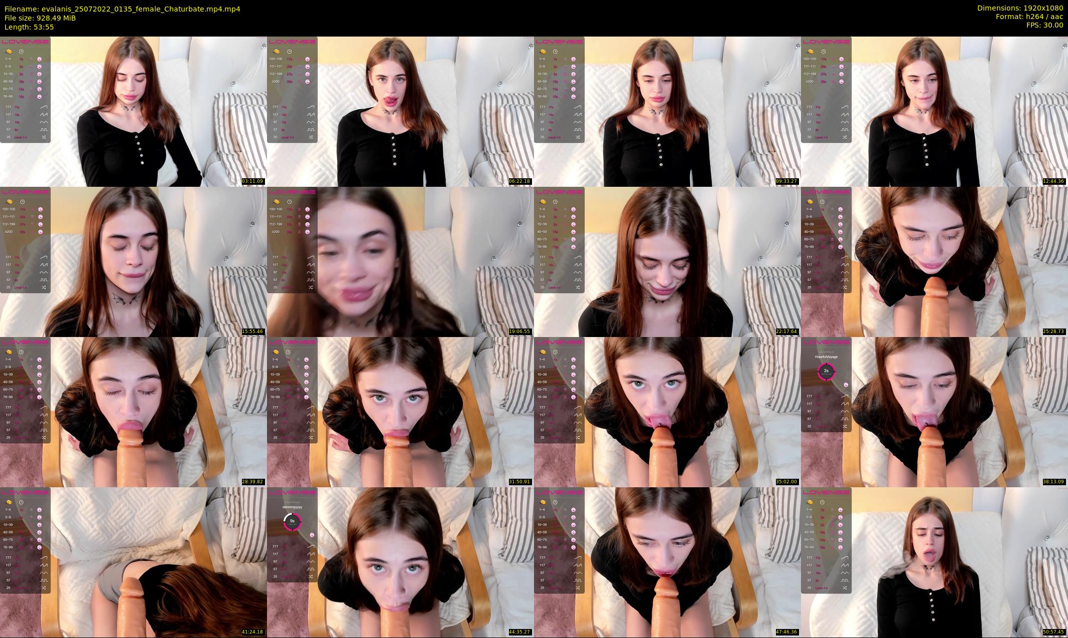 evalanis — 54 minute Chaturbate couple cam show recording, 1080p, Jul 25, 2022