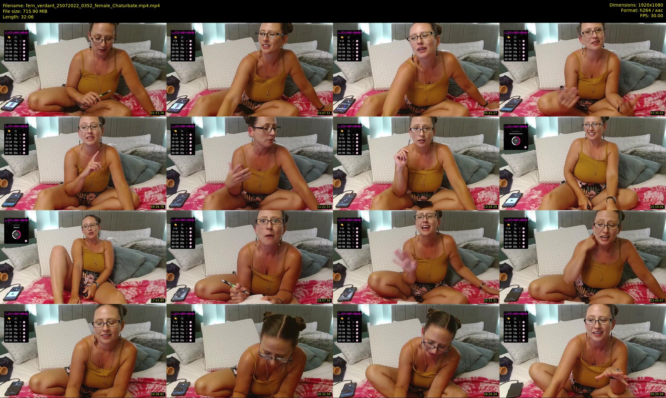 fern_verdant — 33 minute Chaturbate female cam show recording, 1080p, Jul 25, 2022