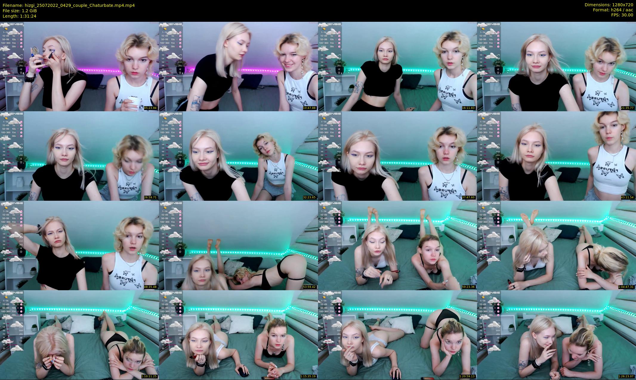 hizgi — 92 minute Chaturbate couple cam show recording, 720p, Jul 25, 2022
