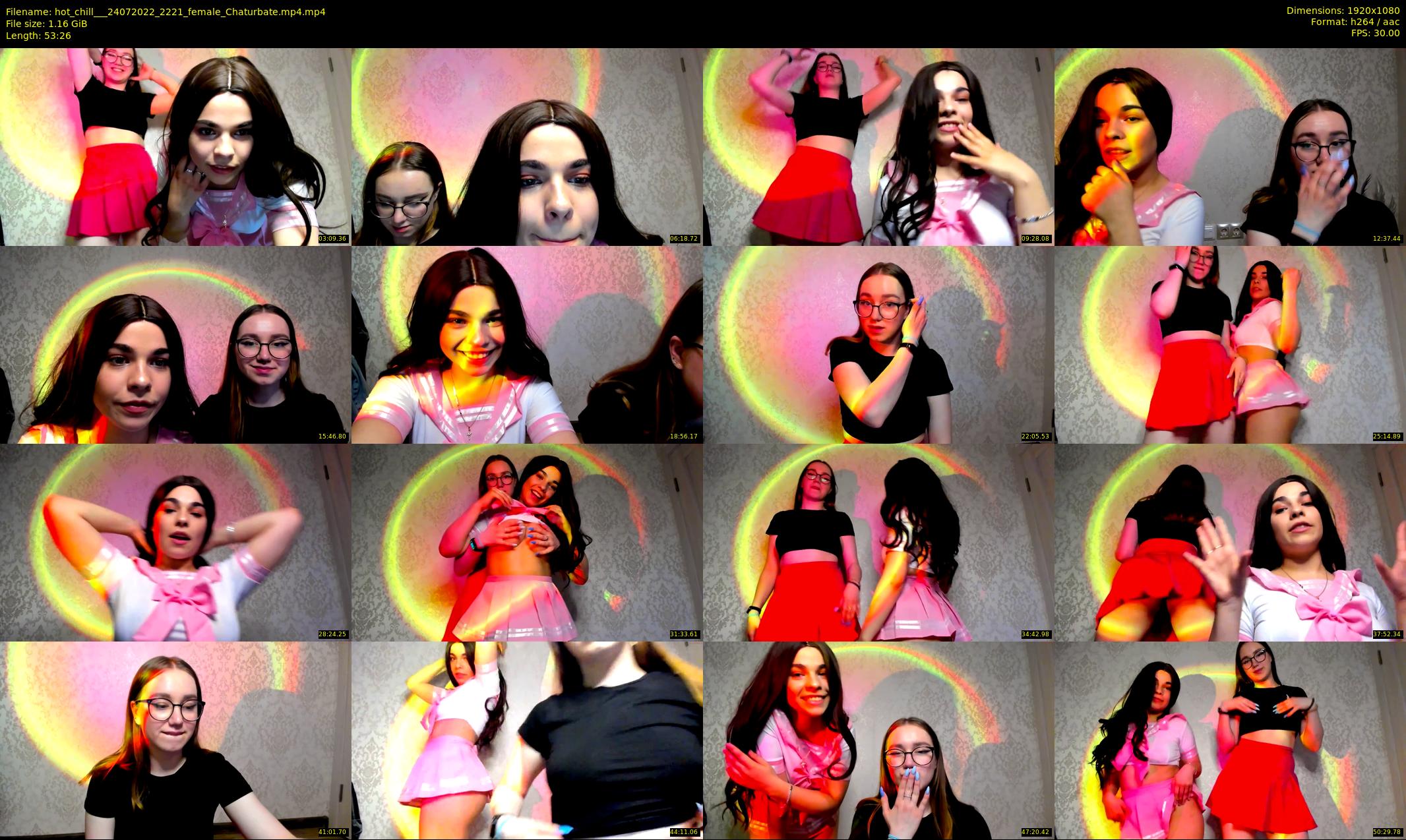 hot_chill__ — 54 minute Chaturbate female cam show recording, 1080p, Jul 24, 2022