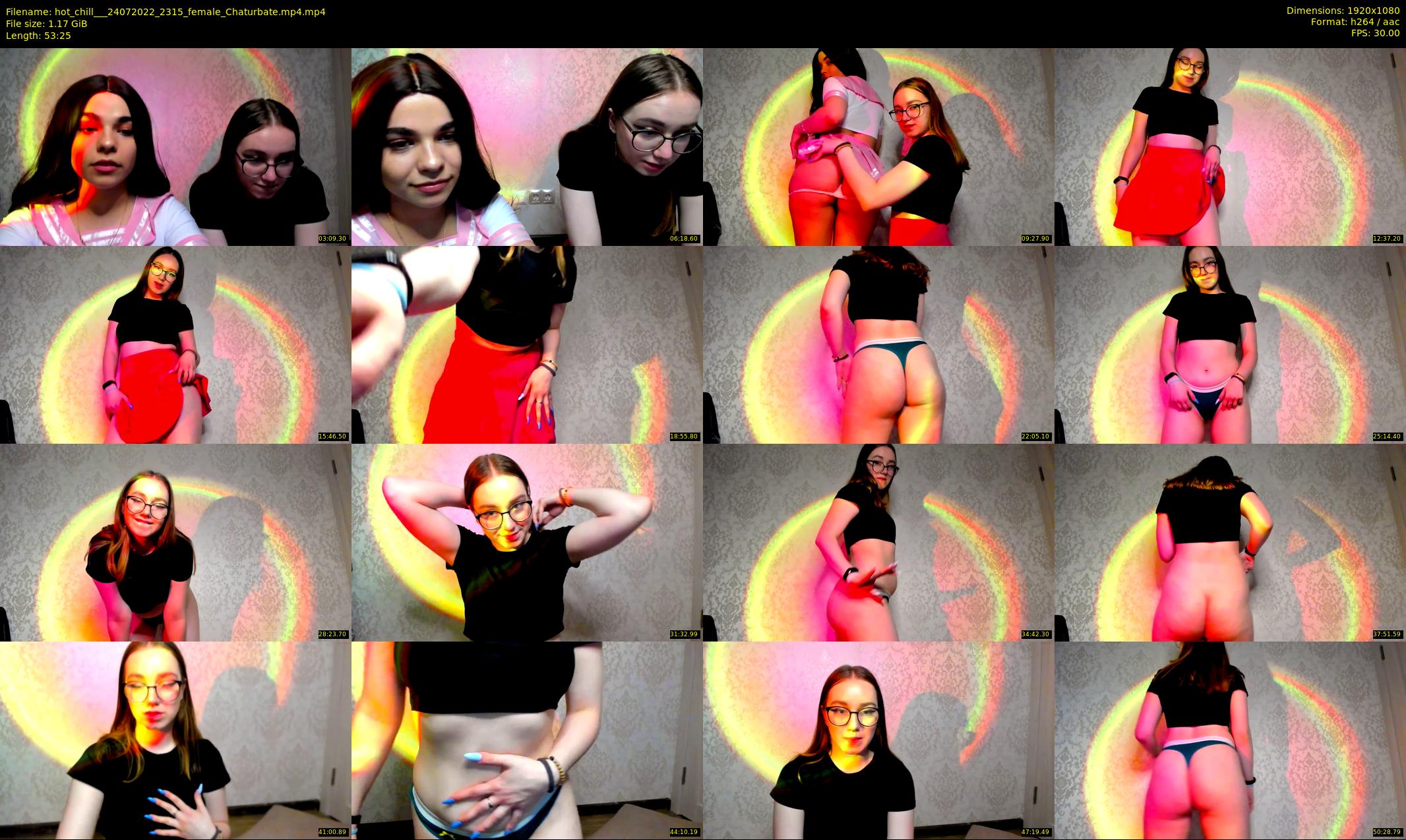 hot_chill__ — 54 minute Chaturbate female cam show recording, 1080p, Jul 24, 2022
