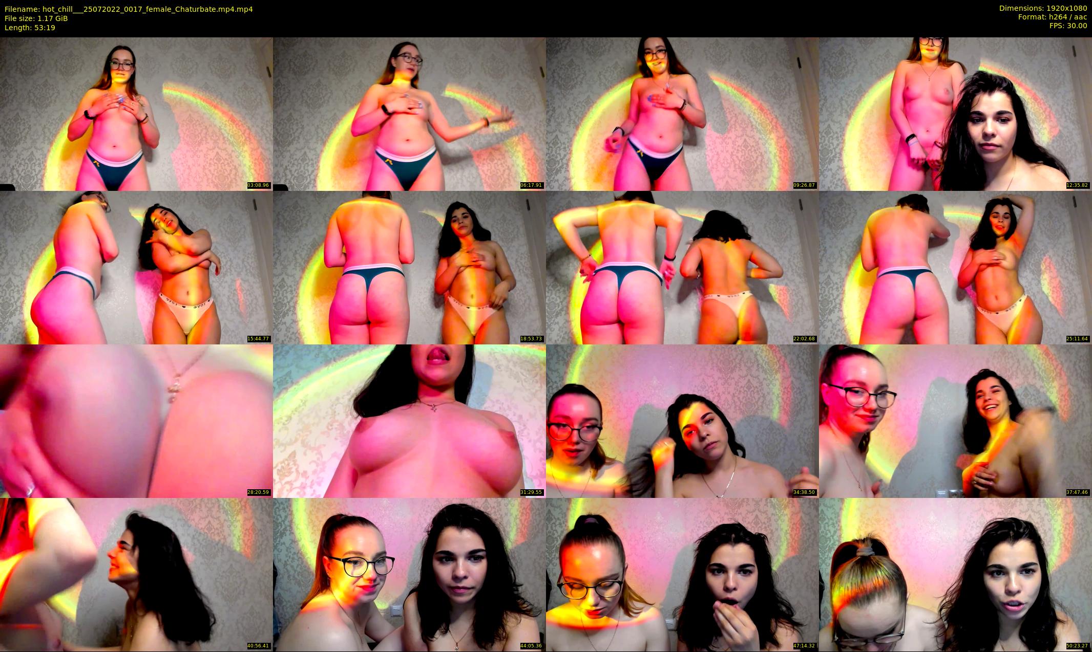 hot_chill__ — 54 minute Chaturbate female cam show recording, 1080p, Jul 25, 2022