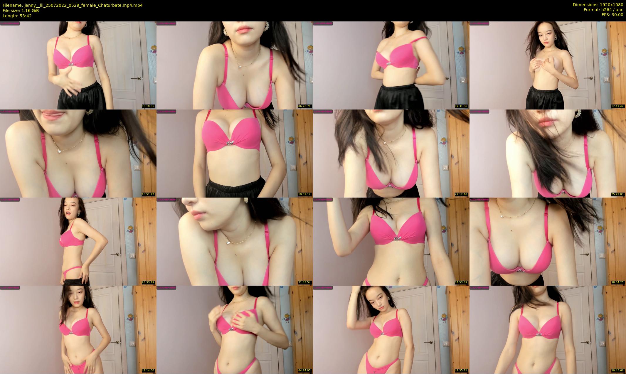 jenny__lii — 54 minute Chaturbate female cam show recording, 1080p, Jul 25, 2022