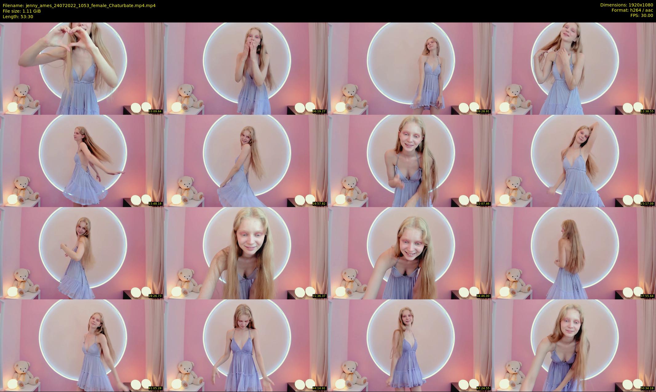 jenny_ames — 54 minute Chaturbate female cam show recording, 1080p, Jul 24, 2022