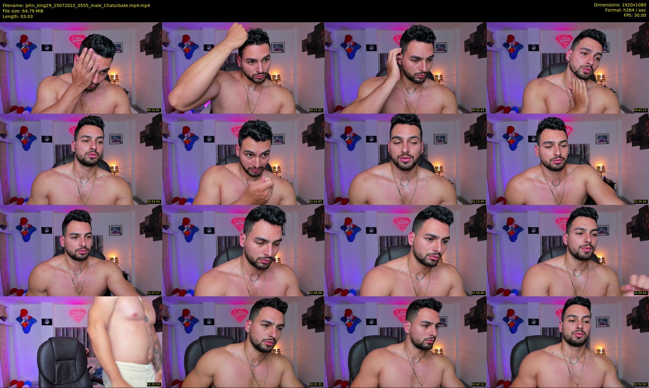 john_king29 — 4 minute Chaturbate male cam show recording, 1080p, Jul 25, 2022