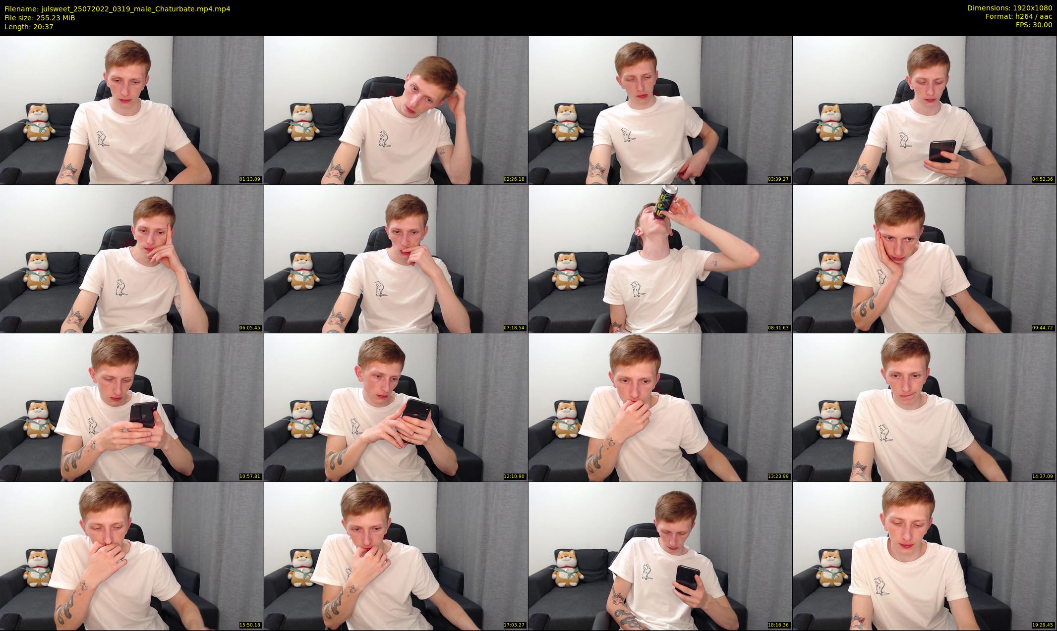 julsweet — 21 minute Chaturbate male cam show recording, 1080p, Jul 25, 2022