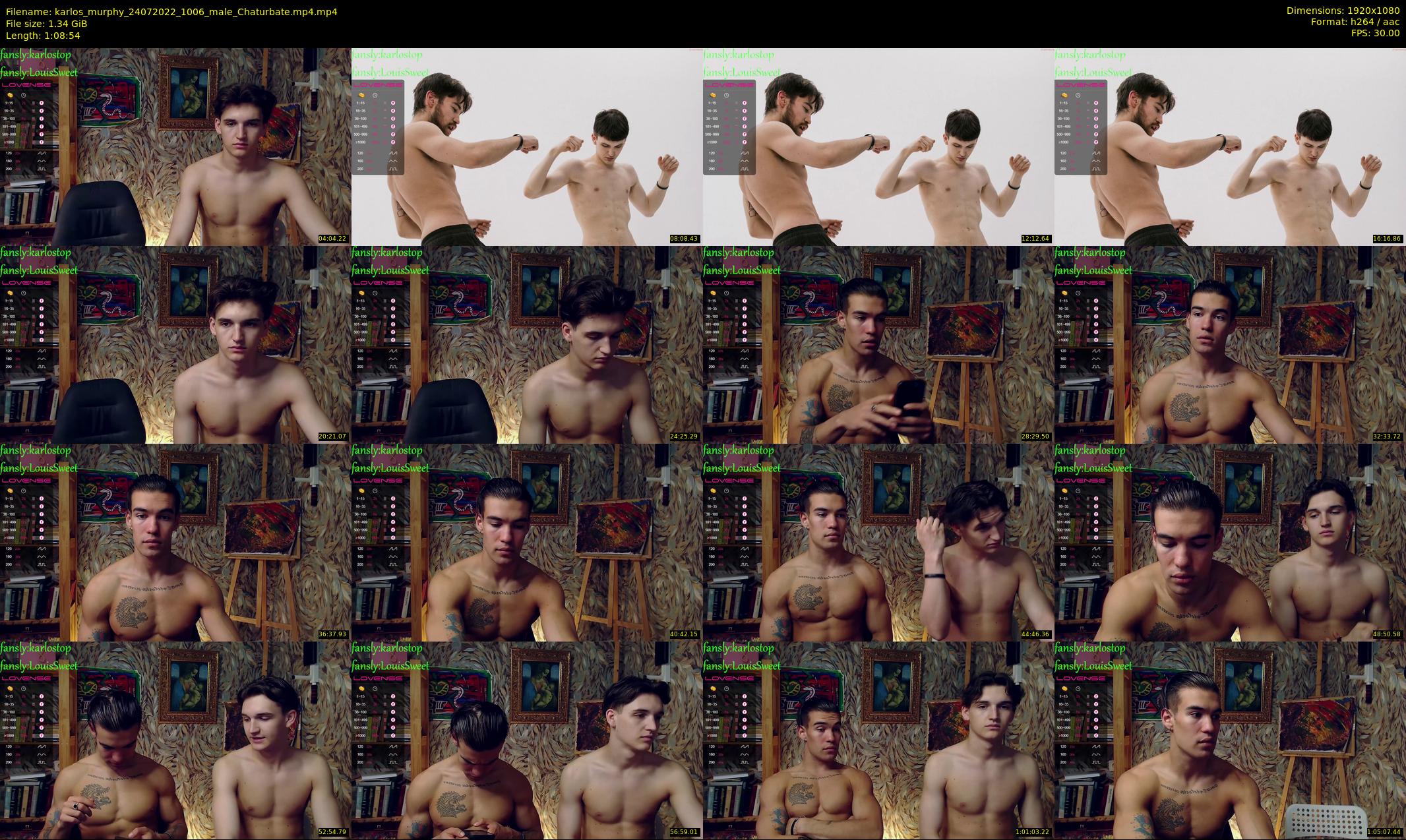 karlos_murphy — 69 minute Chaturbate male cam show recording, 1080p, Jul 24, 2022