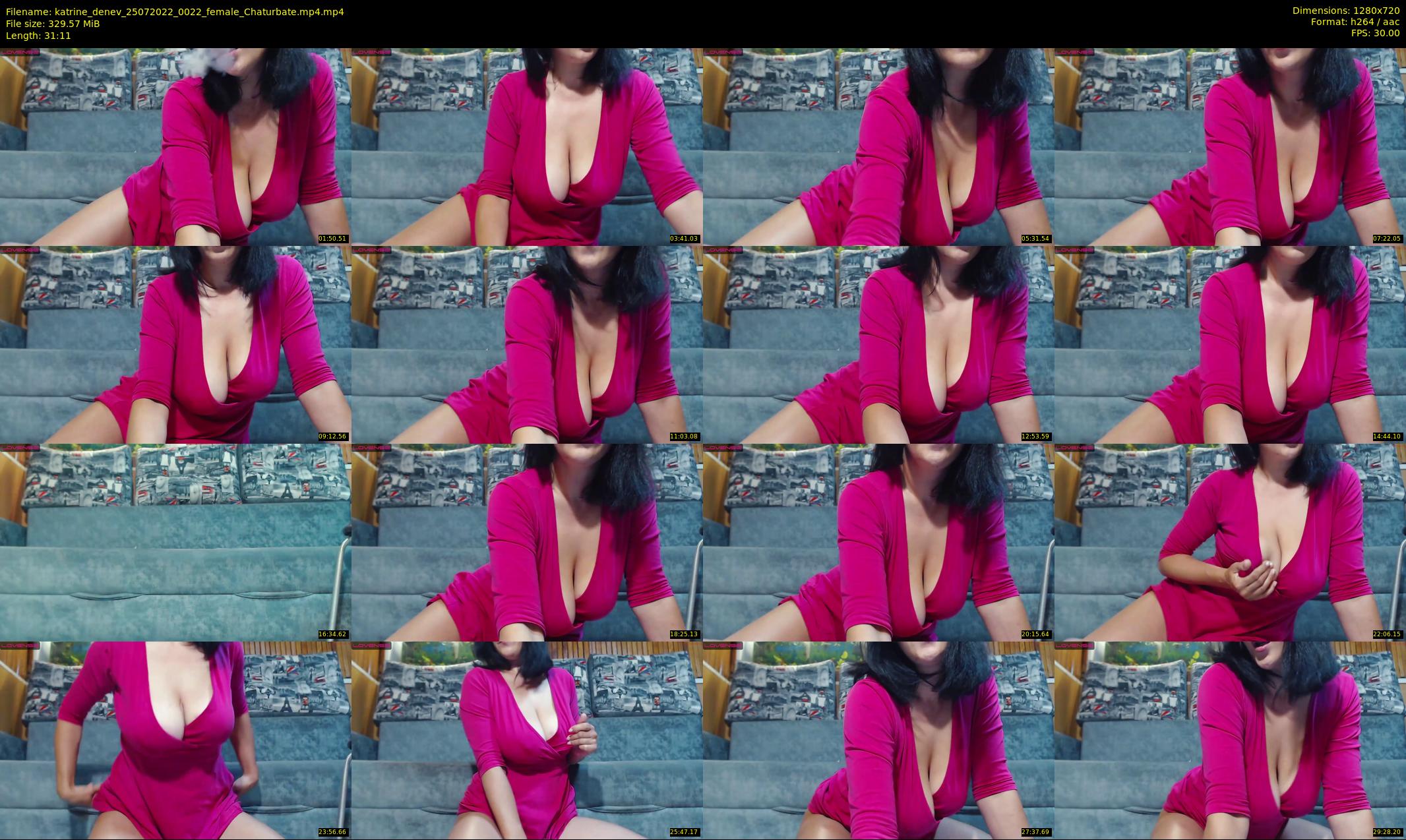 katrine_denev — 32 minute Chaturbate female cam show recording, 720p, Jul 25, 2022