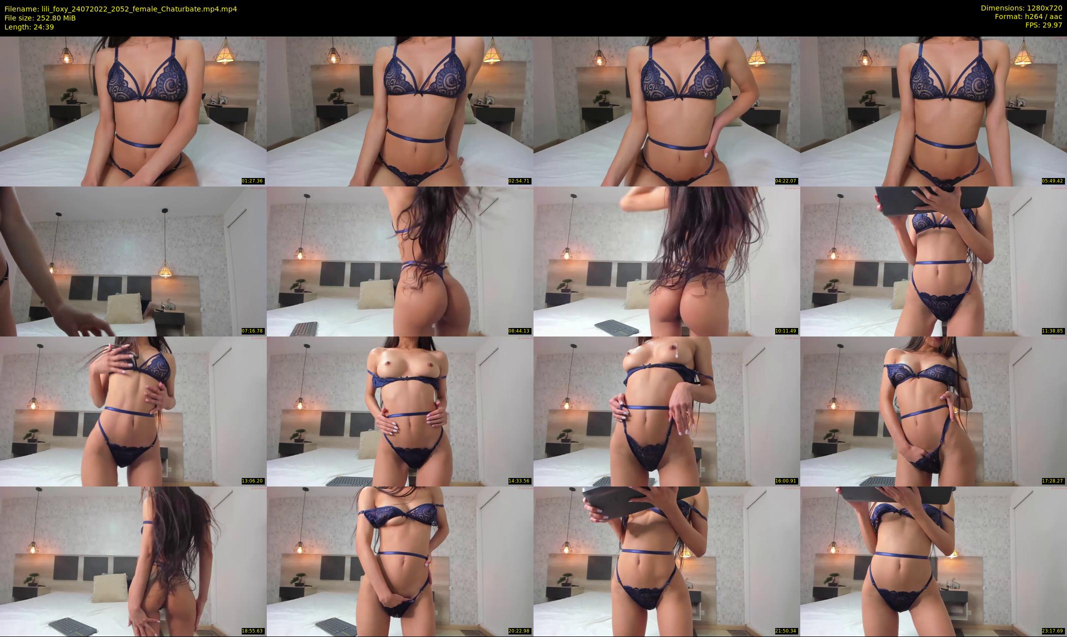lili_foxy — 25 minute Chaturbate female cam show recording, 720p, Jul 24, 2022