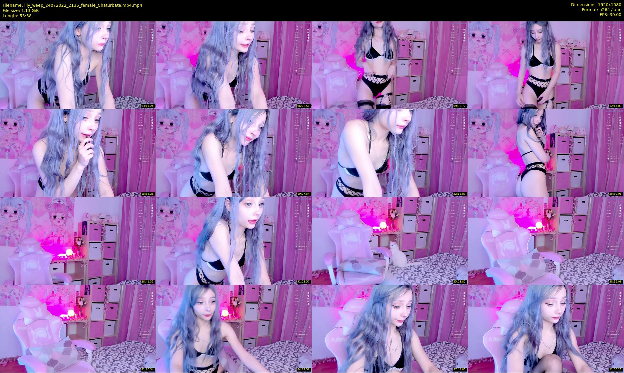 lily_weep — 54 minute Chaturbate female cam show recording, 1080p, Jul 24, 2022