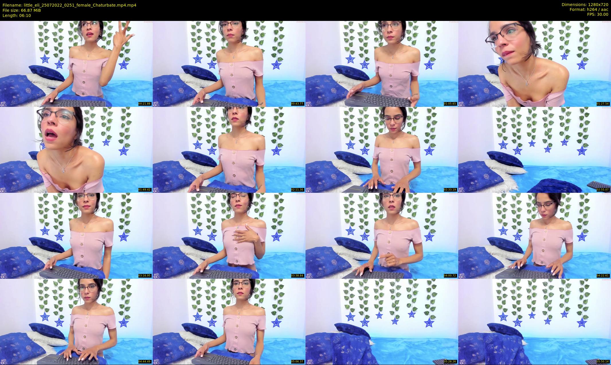 little_eli — 7 minute Chaturbate female cam show recording, 720p, Jul 25, 2022