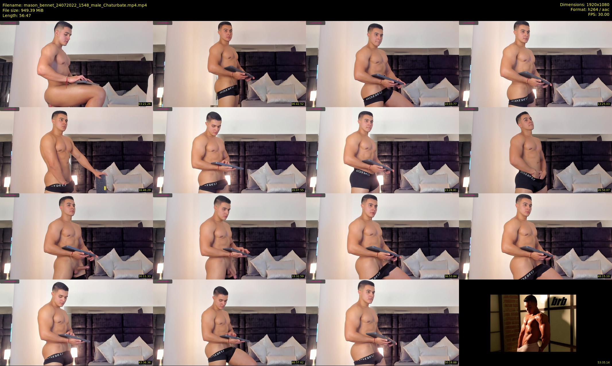 mason_bennet — 57 minute Chaturbate male cam show recording, 1080p, Jul 24, 2022