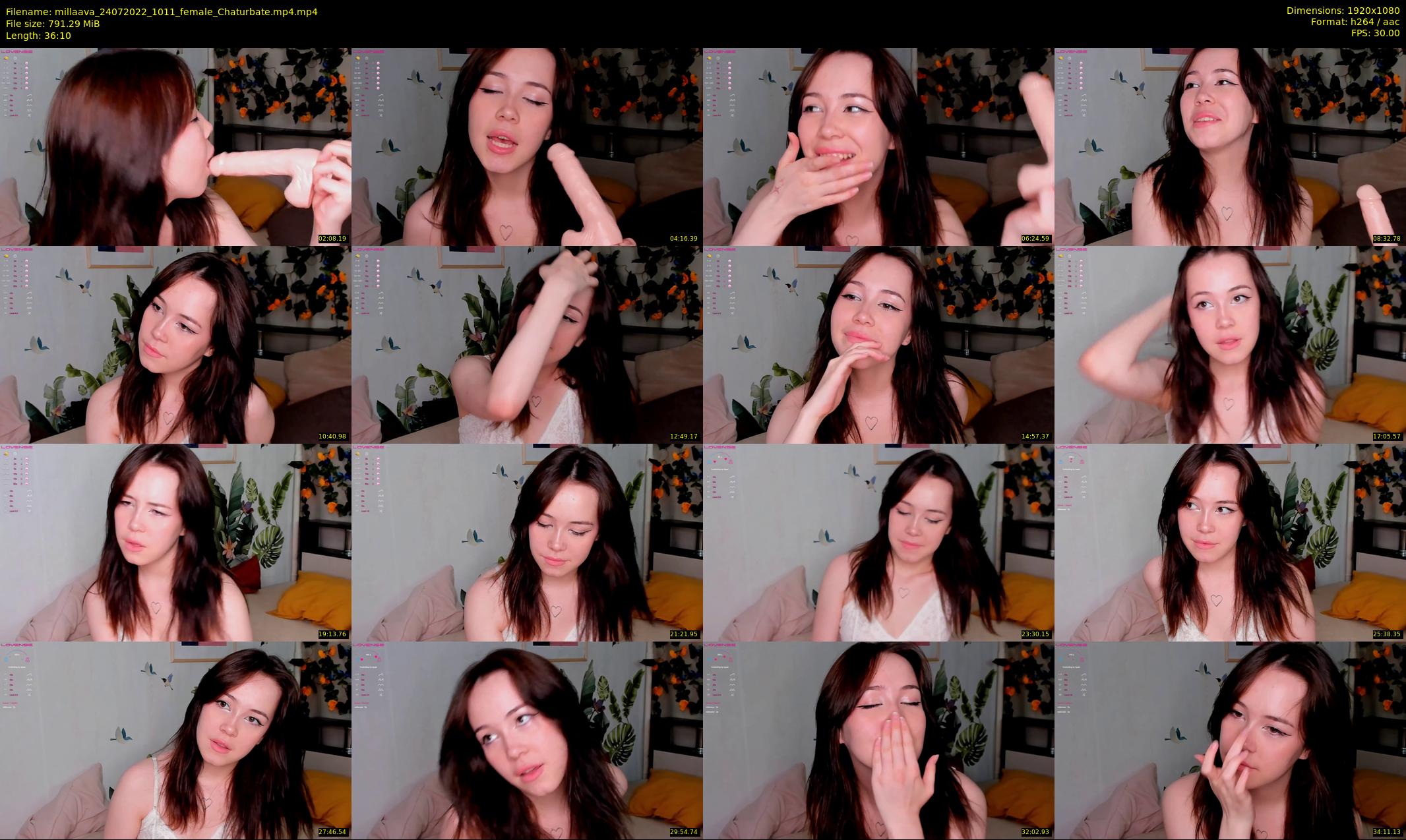 millaava — 37 minute Chaturbate female cam show recording, 1080p, Jul 24, 2022