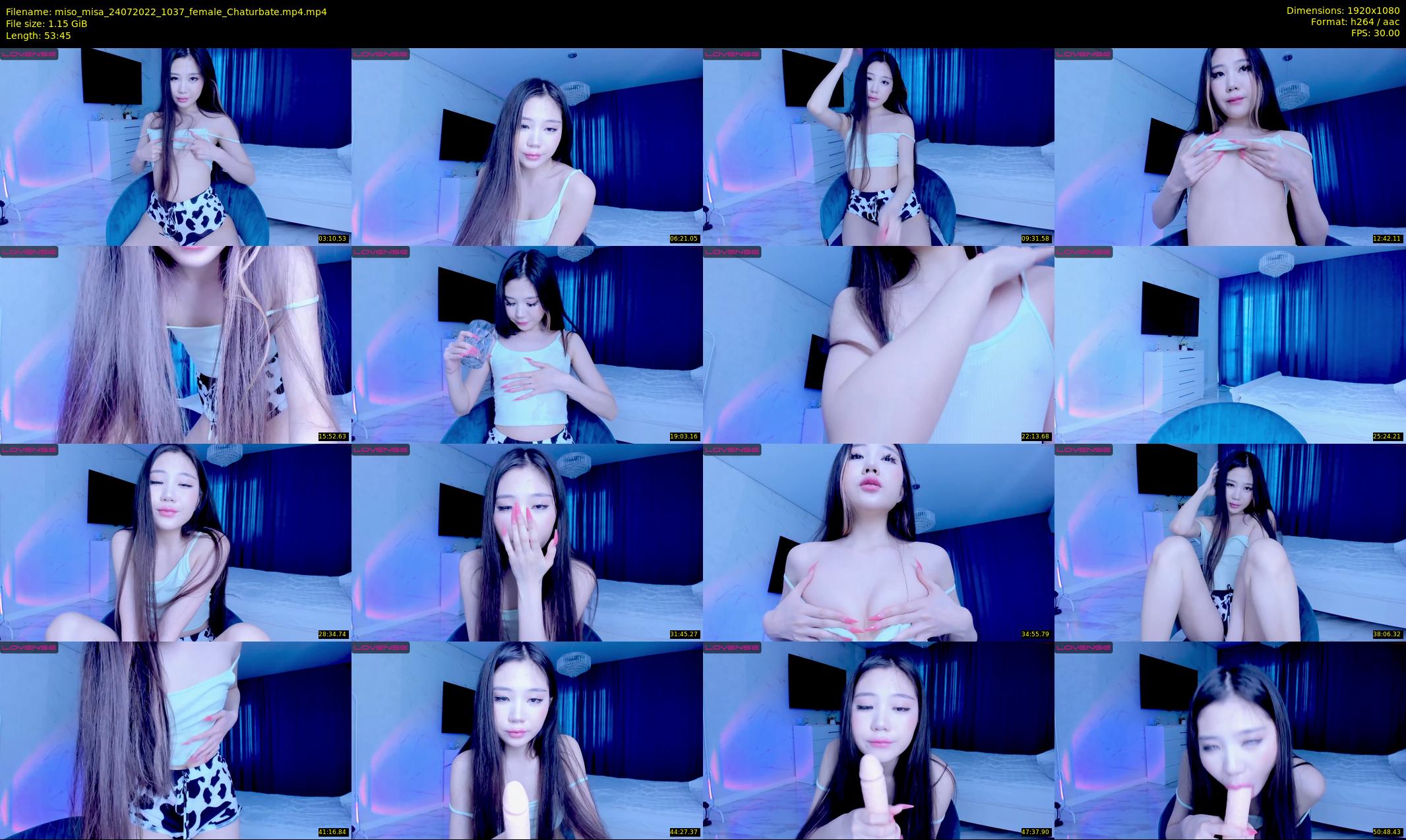 miso_misa — 54 minute Chaturbate female cam show recording, 1080p, Jul 24, 2022