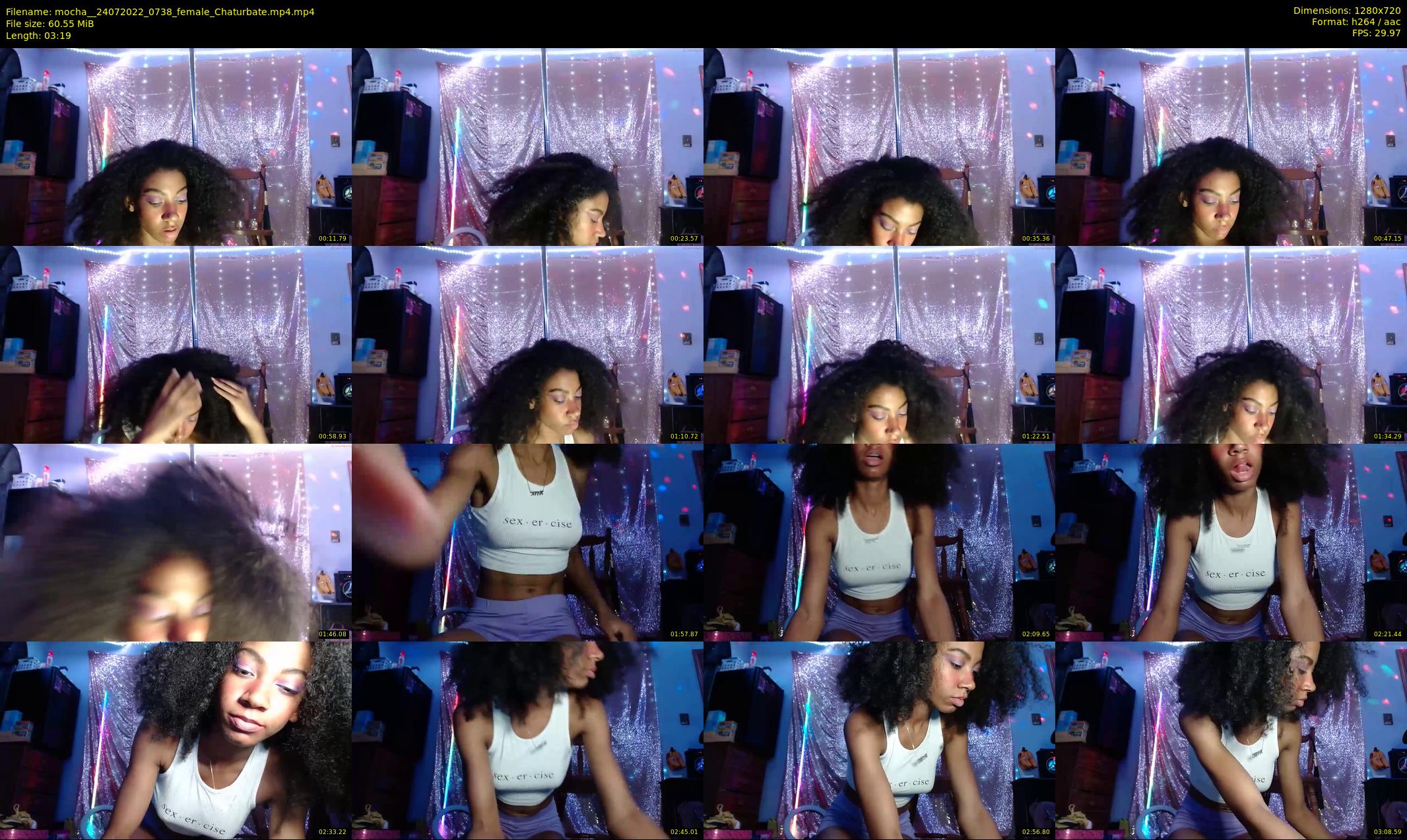 mocha_ — 4 minute Chaturbate female cam show recording, 720p, Jul 24, 2022