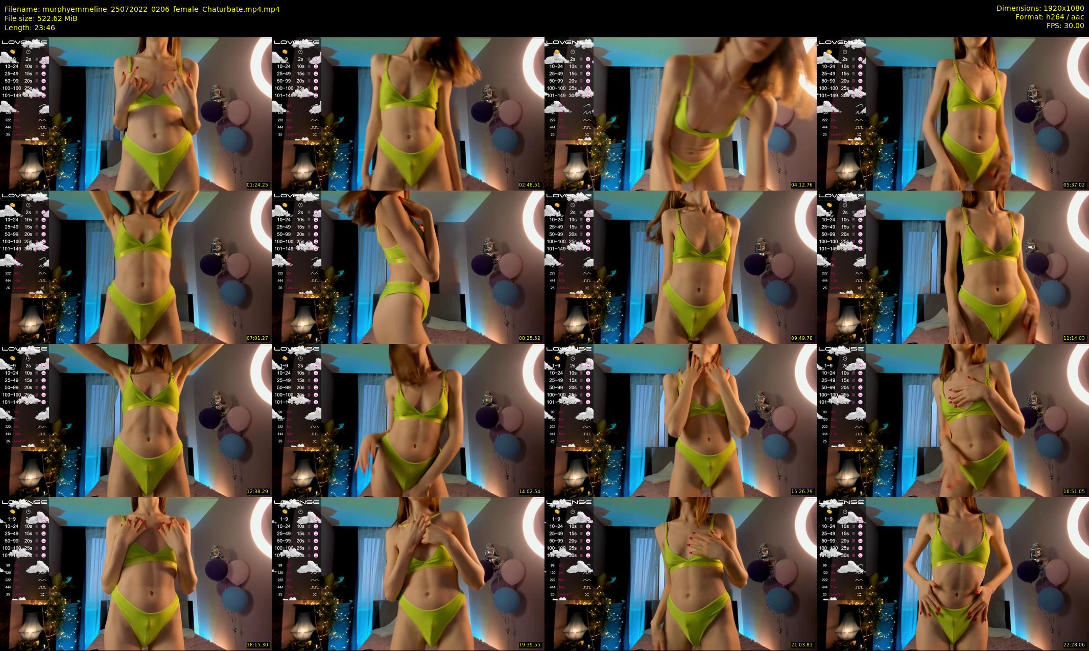 murphyemmeline — 24 minute Chaturbate female cam show recording, 1080p, Jul 25, 2022