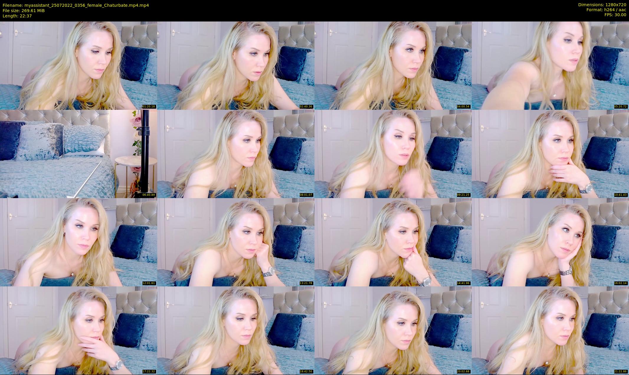myassistant — 23 minute Chaturbate female cam show recording, 720p, Jul 25, 2022