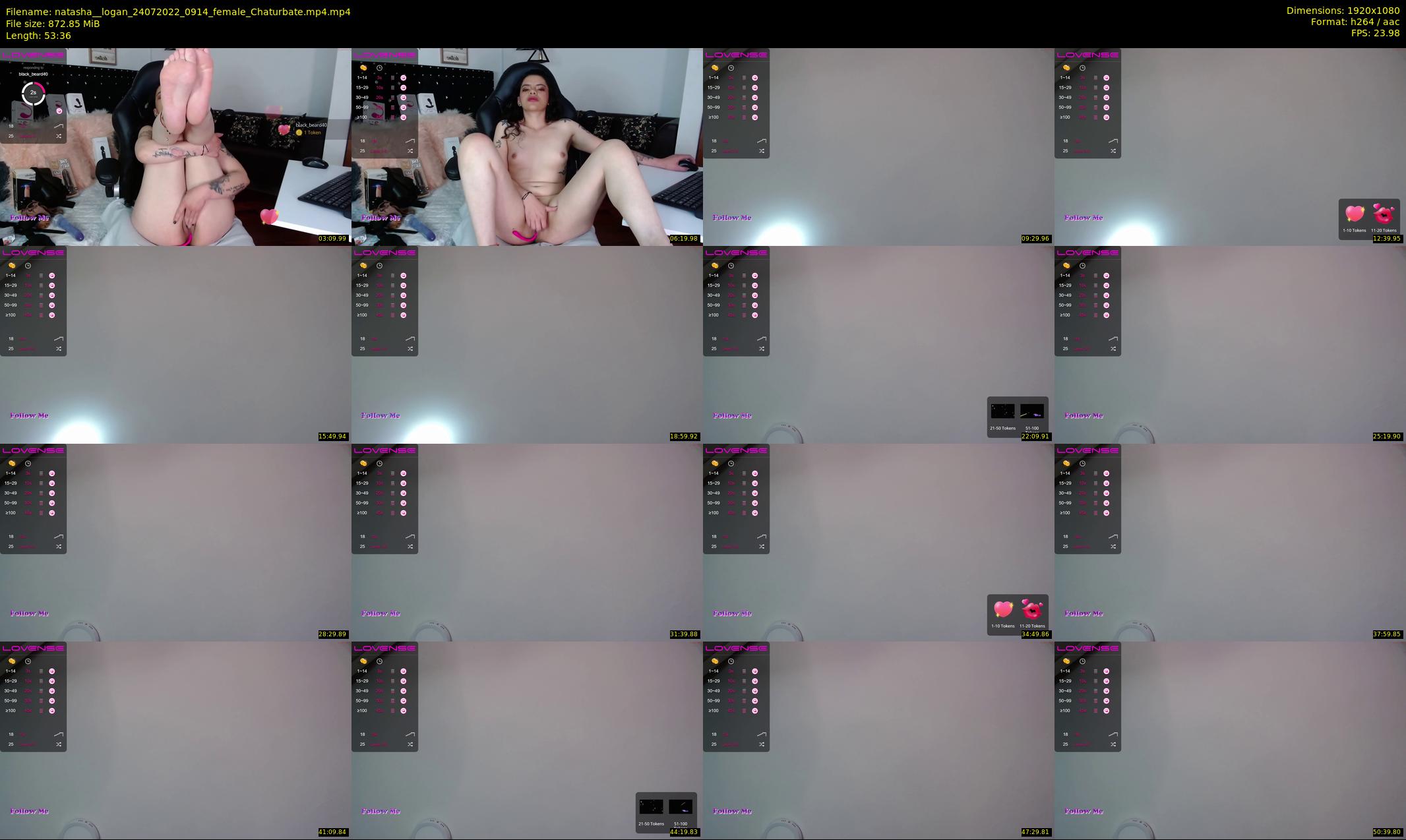 natasha__logan — 54 minute Chaturbate female cam show recording, 1080p, Jul 24, 2022