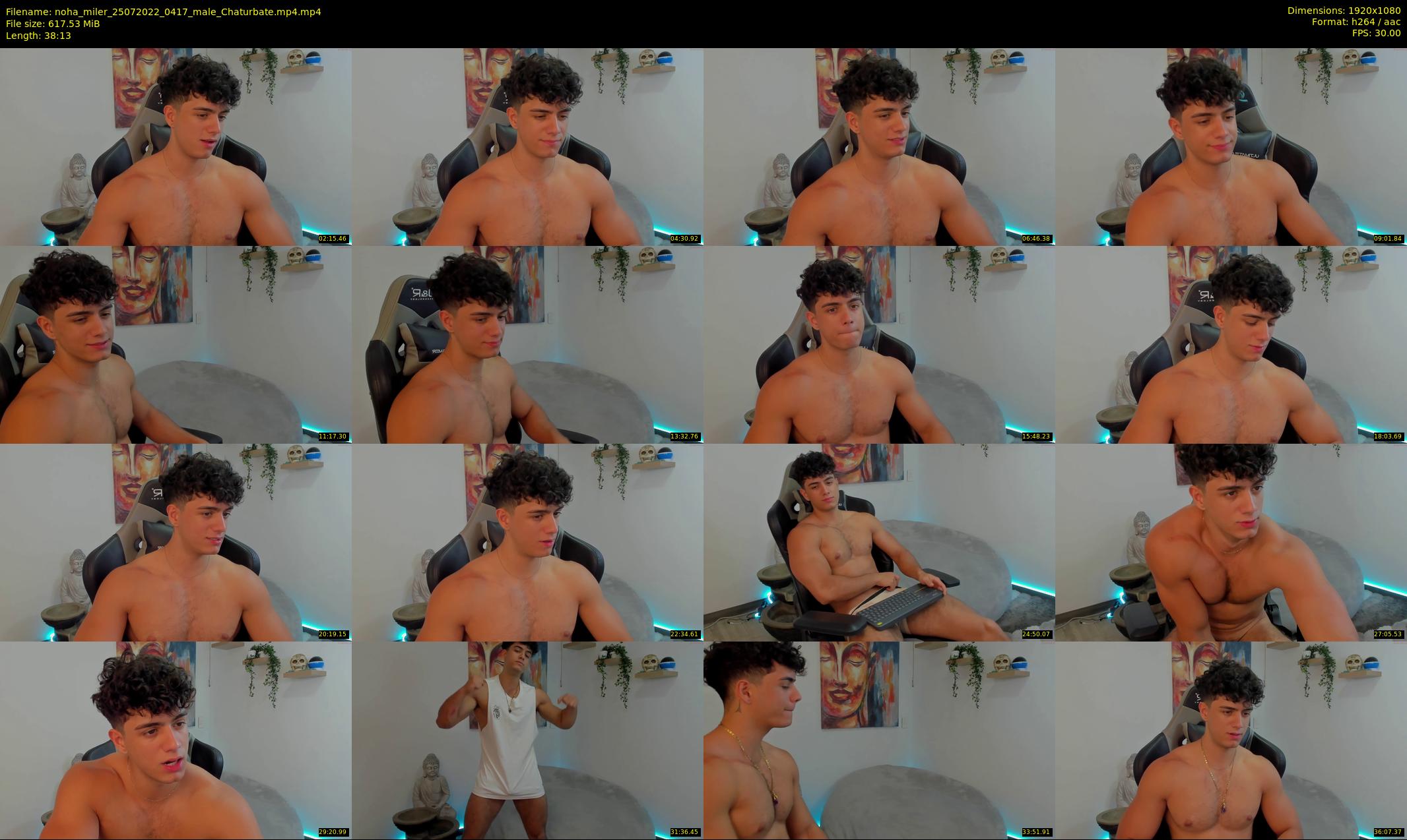 noha_miler — 39 minute Chaturbate male cam show recording, 1080p, Jul 25, 2022