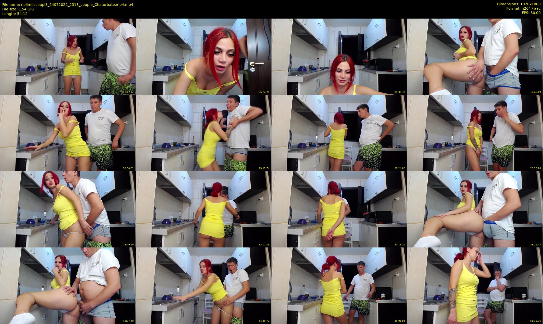 nolimitscoupl3 — 55 minute Chaturbate couple cam show recording, 1080p, Jul 24, 2022