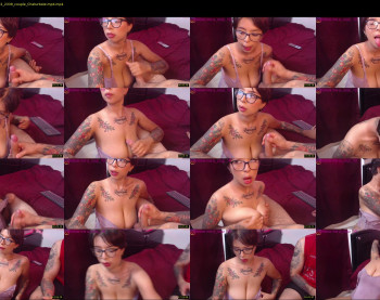 paolaanddaniel — 58 minute Chaturbate couple cam show recording, 720p, Jul 24, 2022