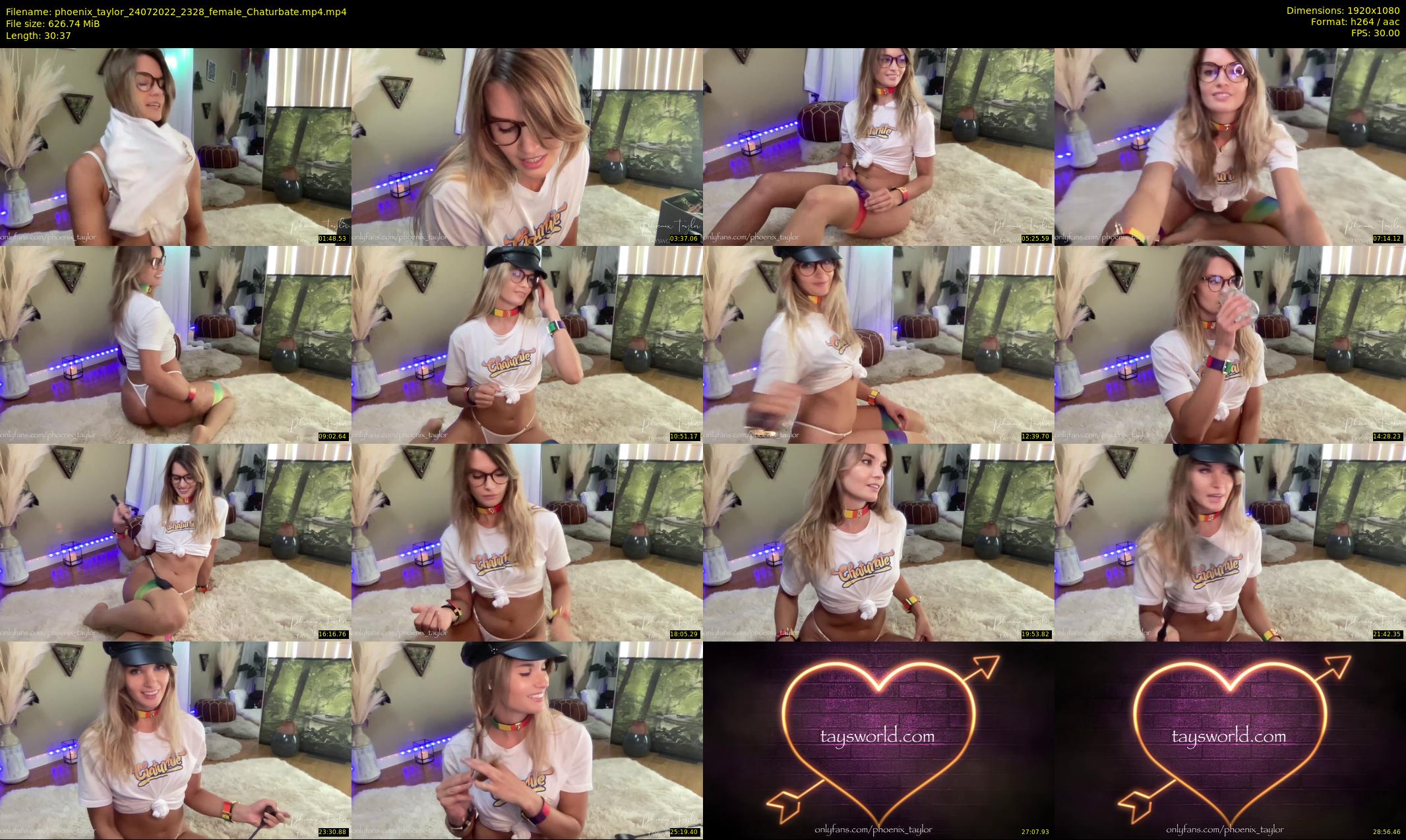 phoenix_taylor — 31 minute Chaturbate female cam show recording, 1080p, Jul 24, 2022
