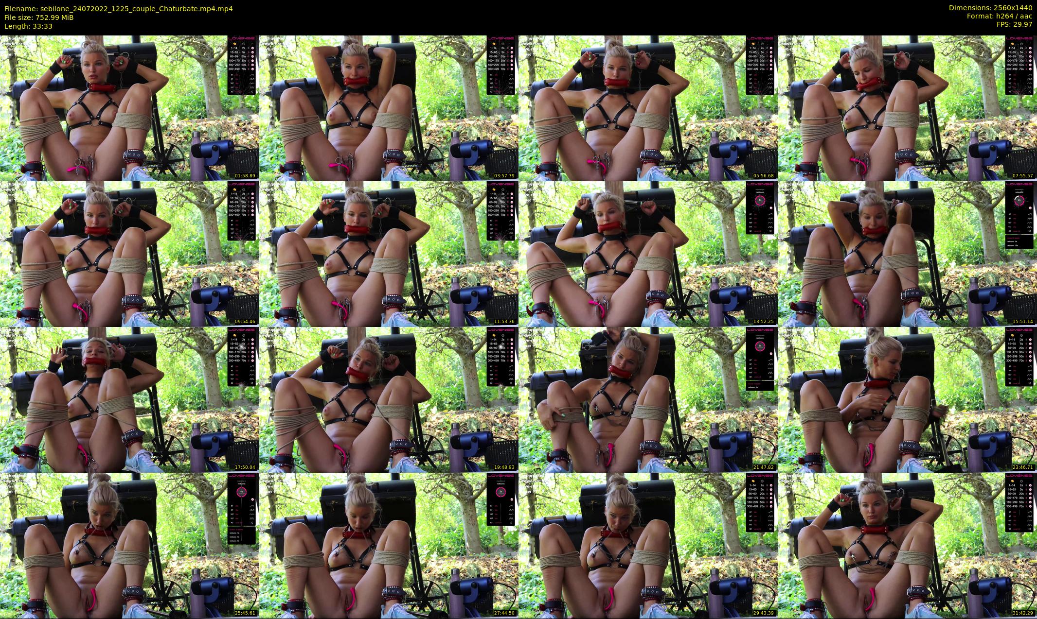 sebilone — 34 minute Chaturbate couple cam show recording, 1080p, Jul 24, 2022