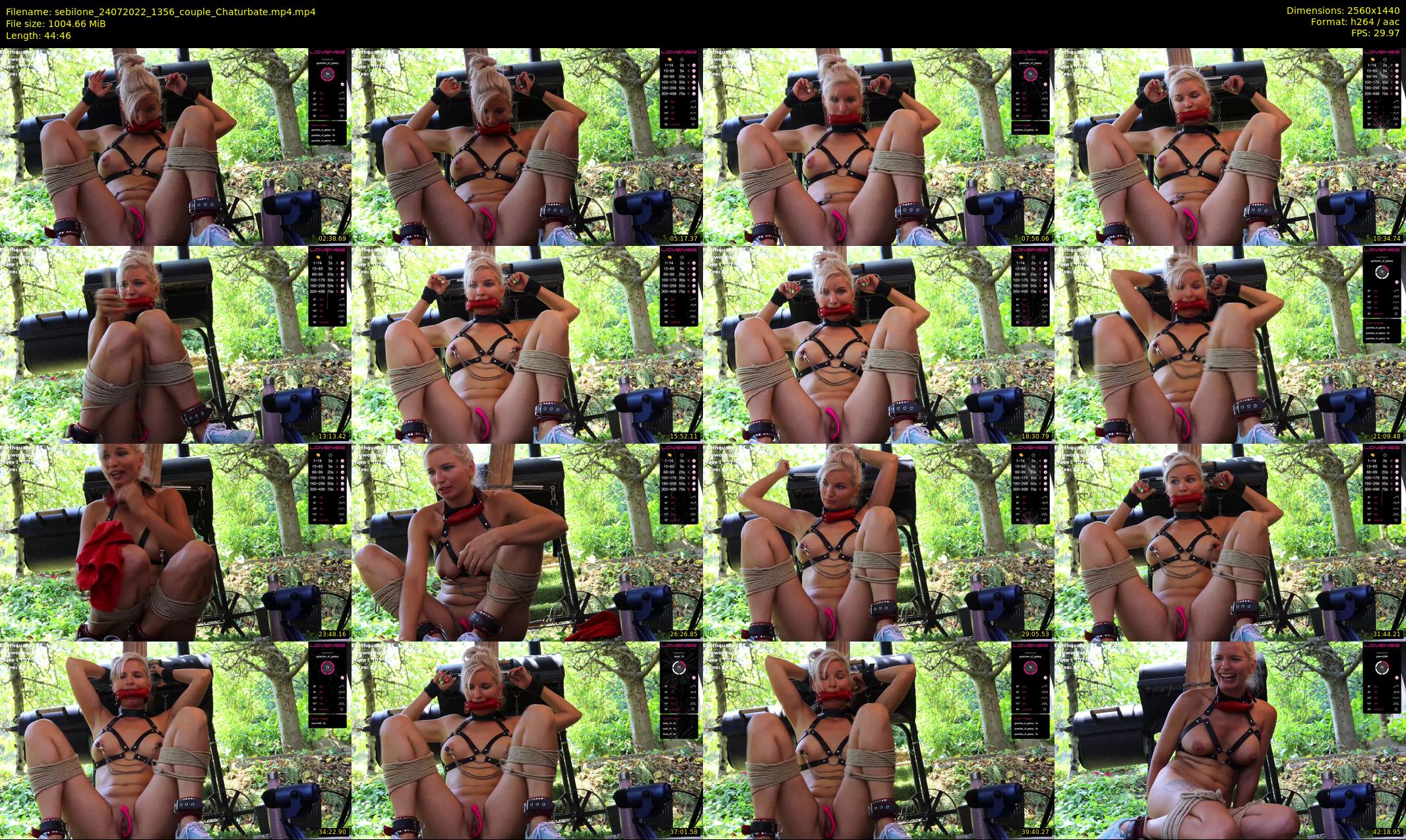 sebilone — 45 minute Chaturbate couple cam show recording, 1080p, Jul 24, 2022