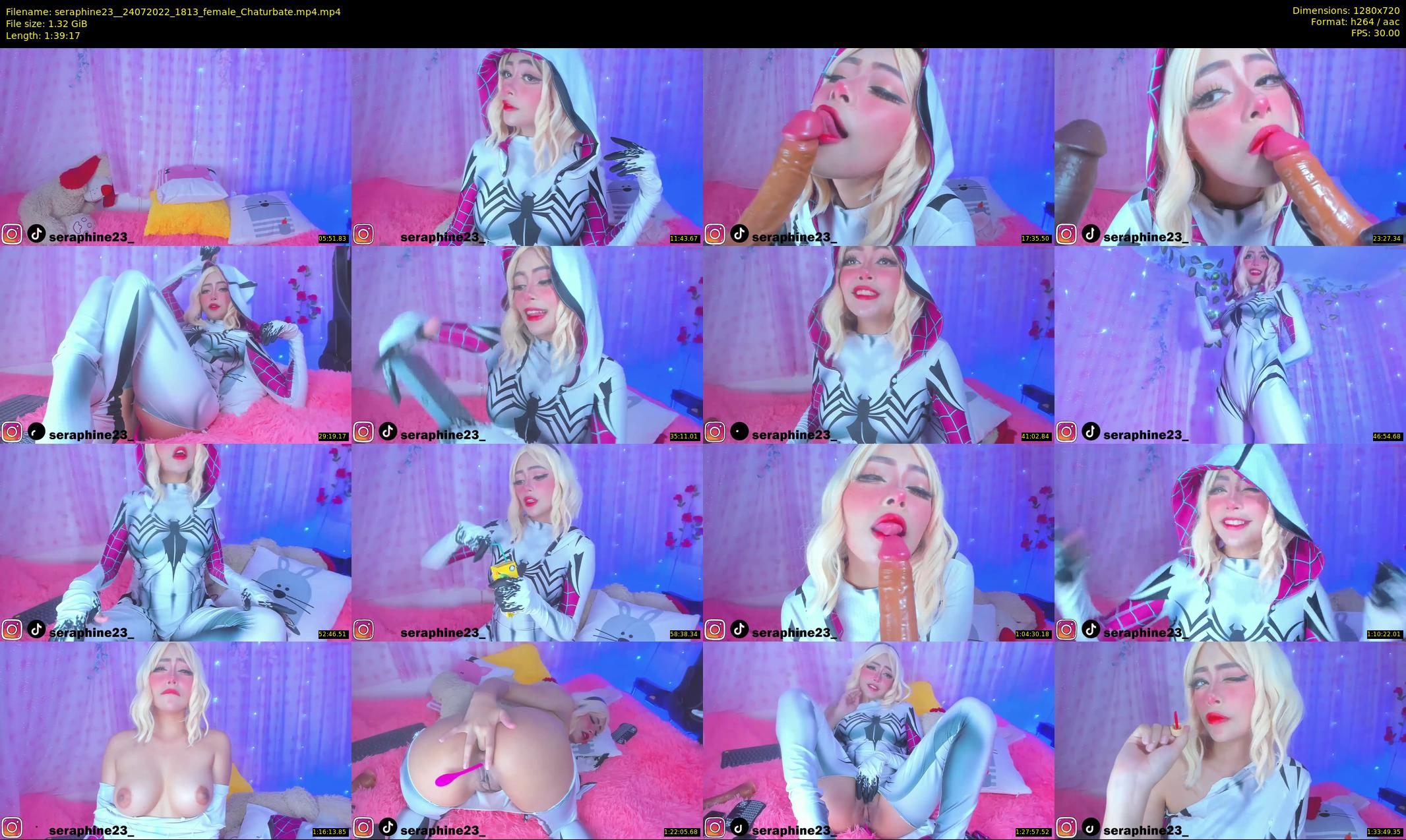 seraphine23_ — 100 minute Chaturbate female cam show recording, 720p, Jul 24, 2022