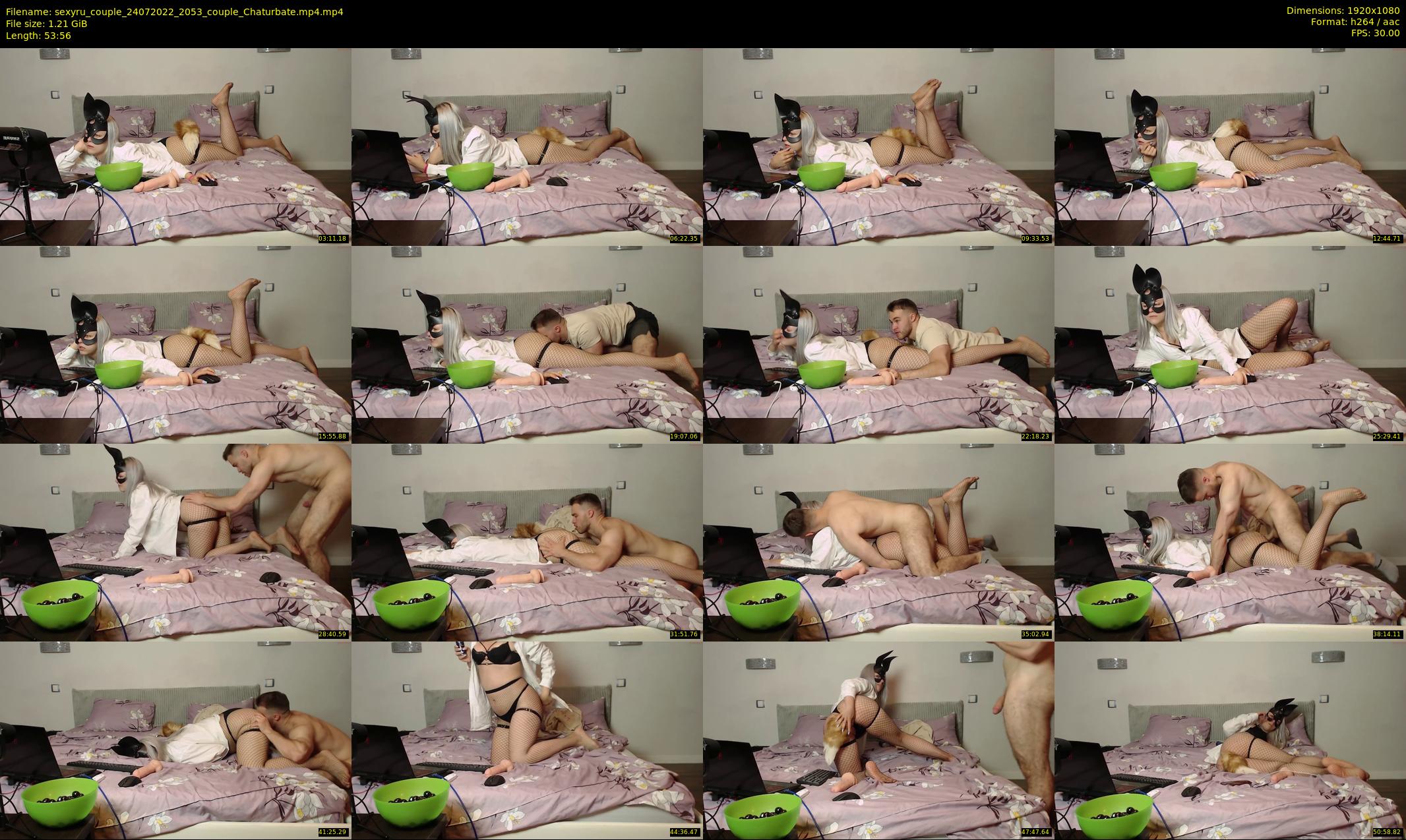 sexyru_couple — 54 minute Chaturbate couple cam show recording, 1080p, Jul 24, 2022