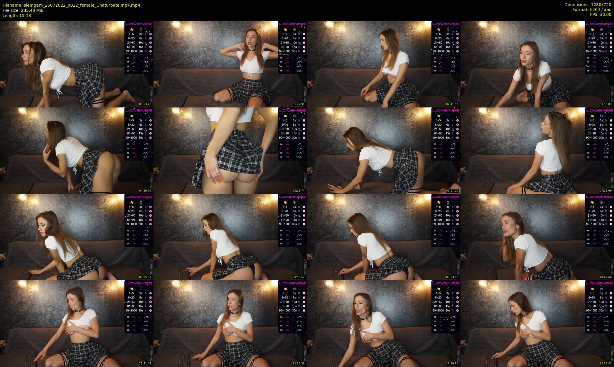 slemgem — 16 minute Chaturbate couple cam show recording, 720p, Jul 25, 2022