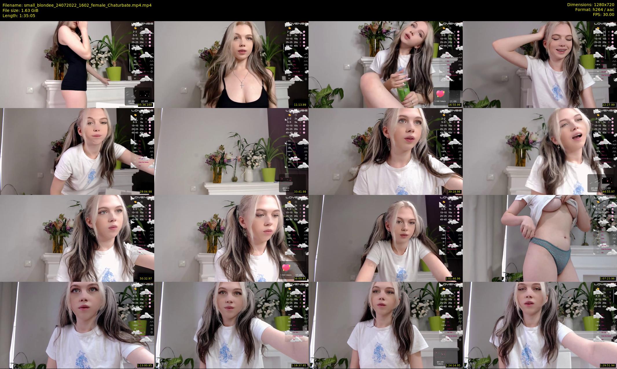 small_blondee — 96 minute Chaturbate female cam show recording, 720p, Jul 24, 2022