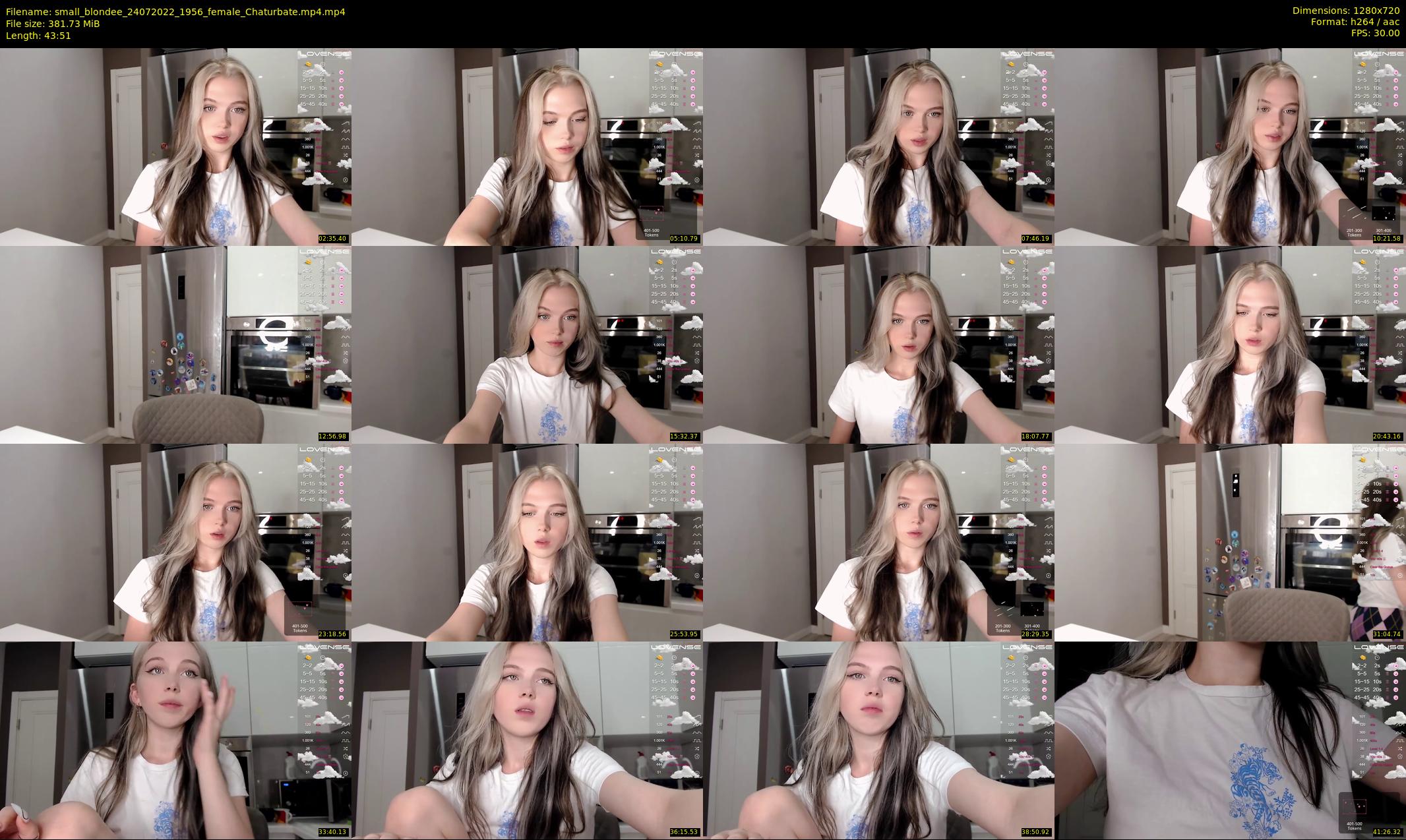 small_blondee — 44 minute Chaturbate female cam show recording, 720p, Jul 24, 2022